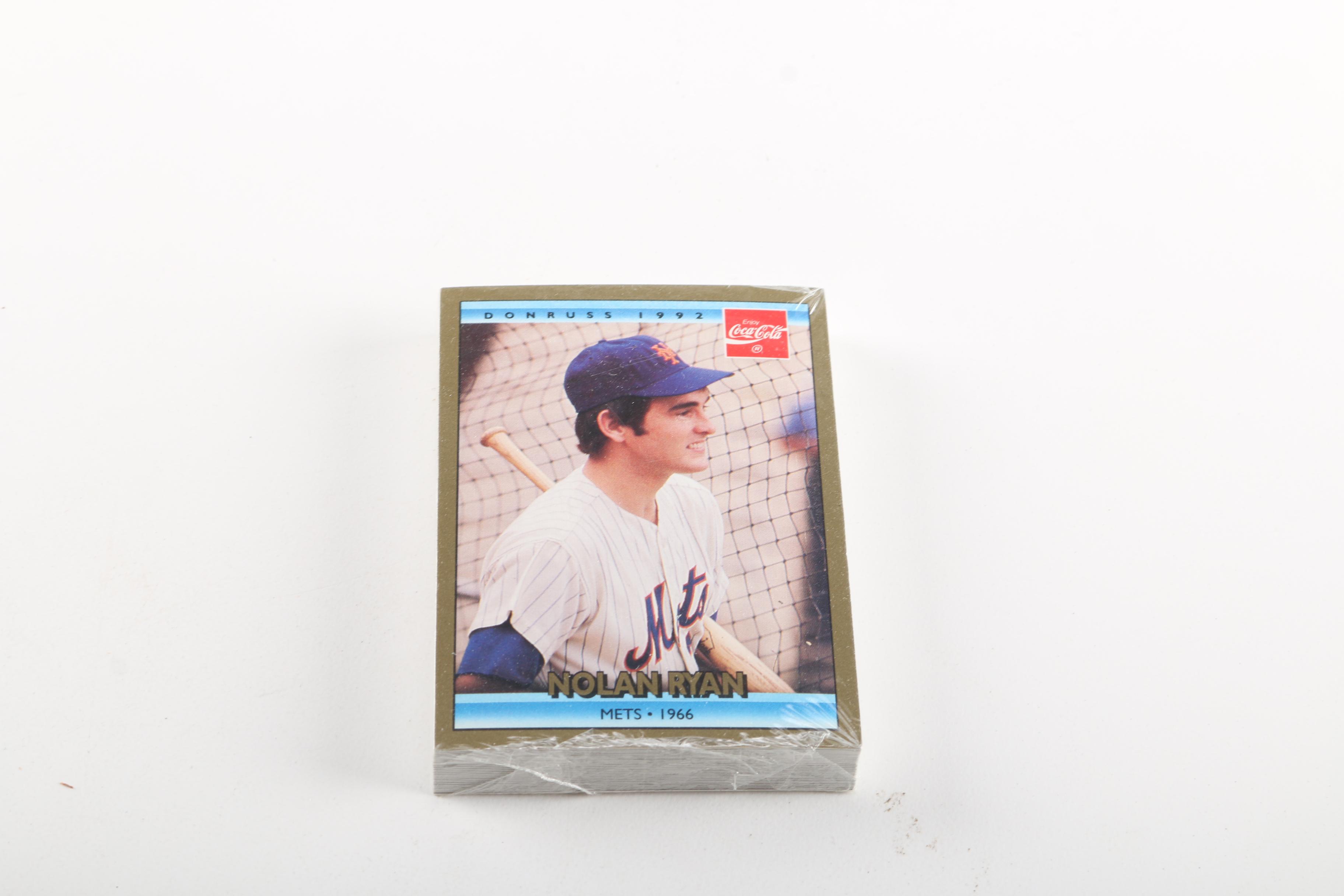 Collection of Nolan Ryan Baseball Cards