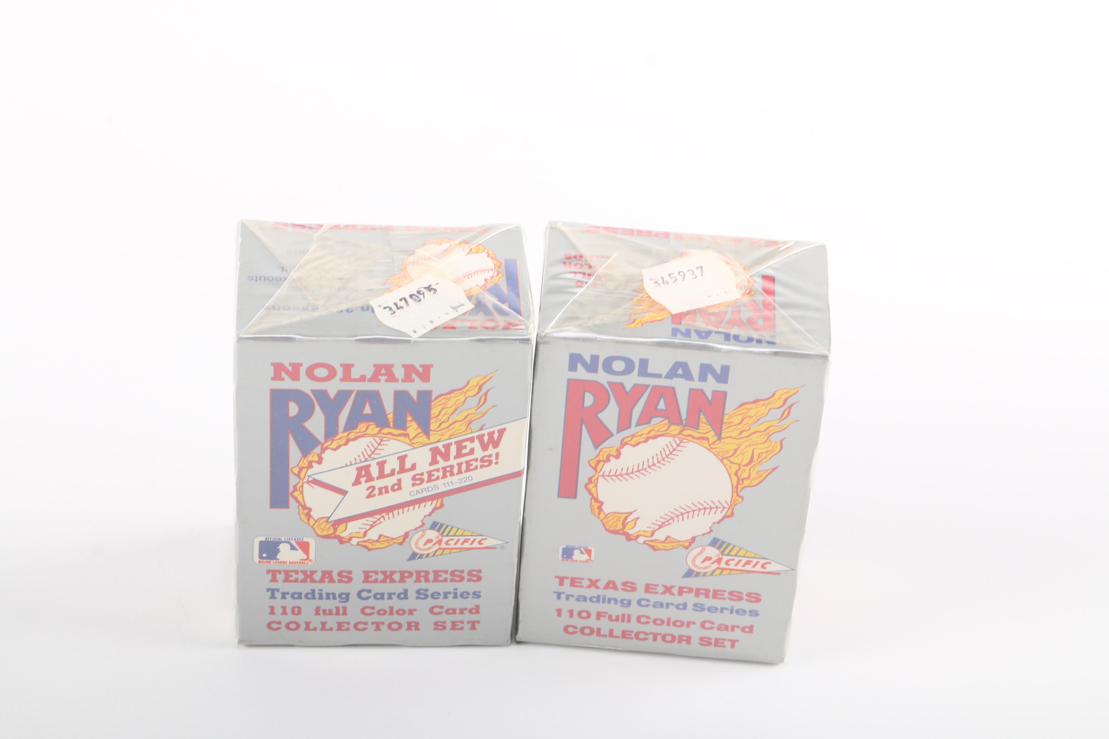 Collection of Nolan Ryan Baseball Cards