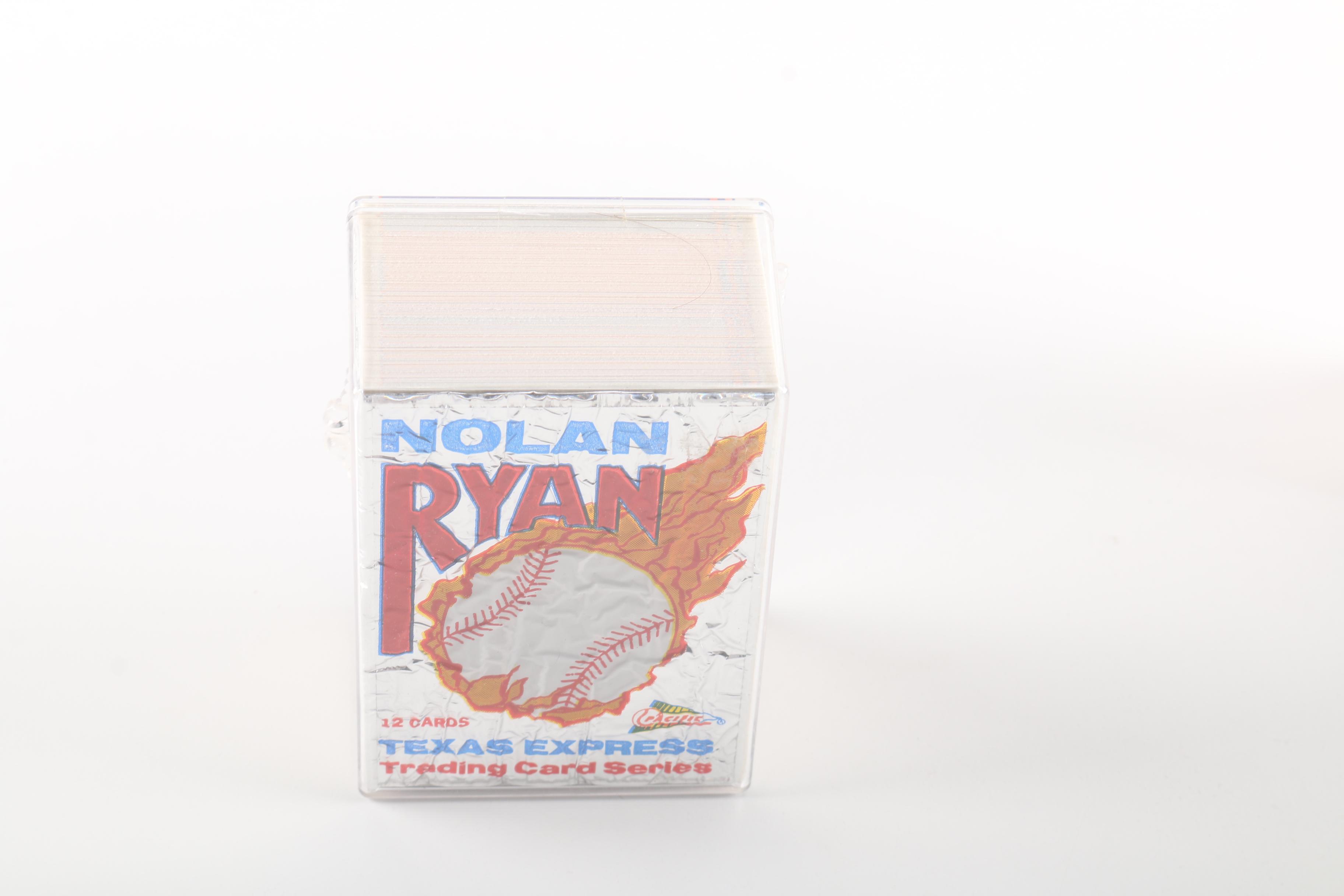 Collection of Nolan Ryan Baseball Cards