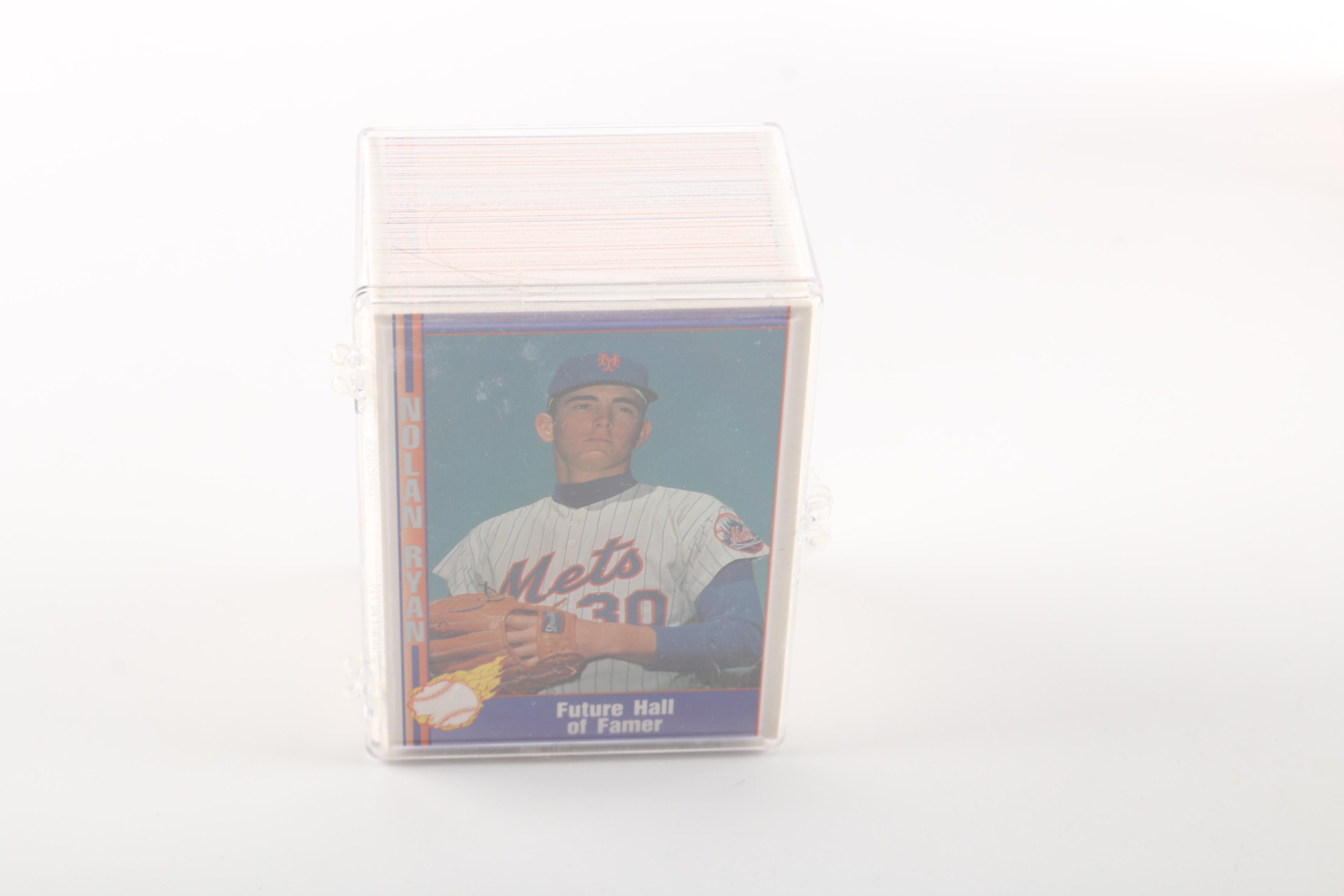 Collection of Nolan Ryan Baseball Cards