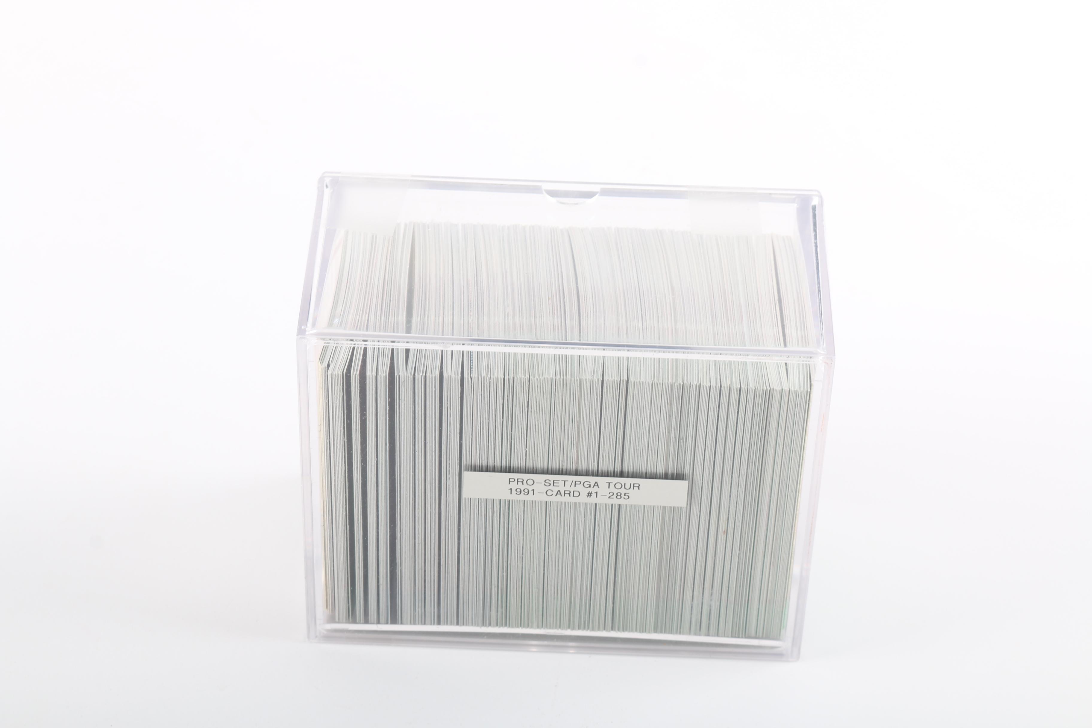 Pro Set Assorted Golf Cards