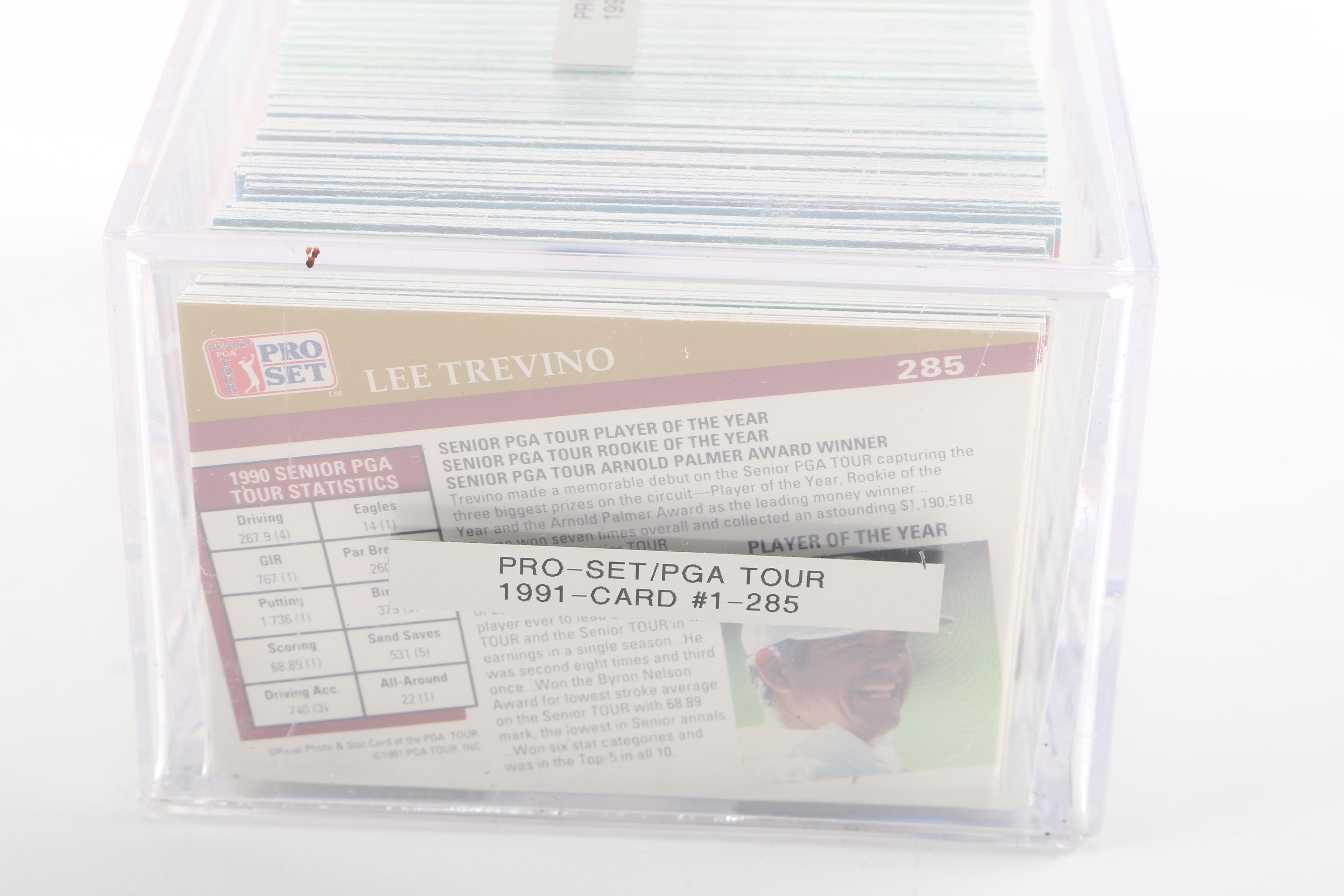 Pro Set Assorted Golf Cards