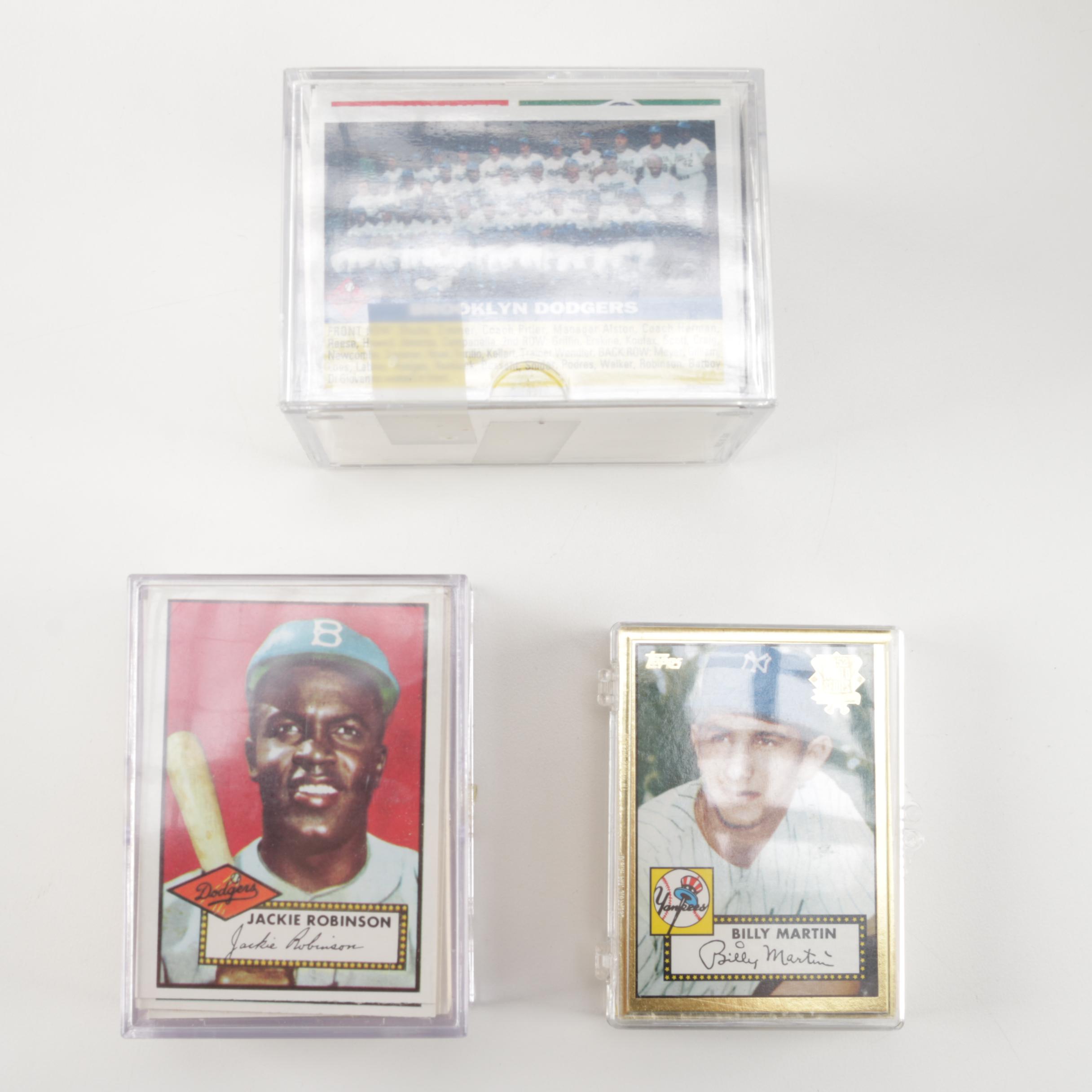 1997 to 2001 Topps Reprint Baseball Cards