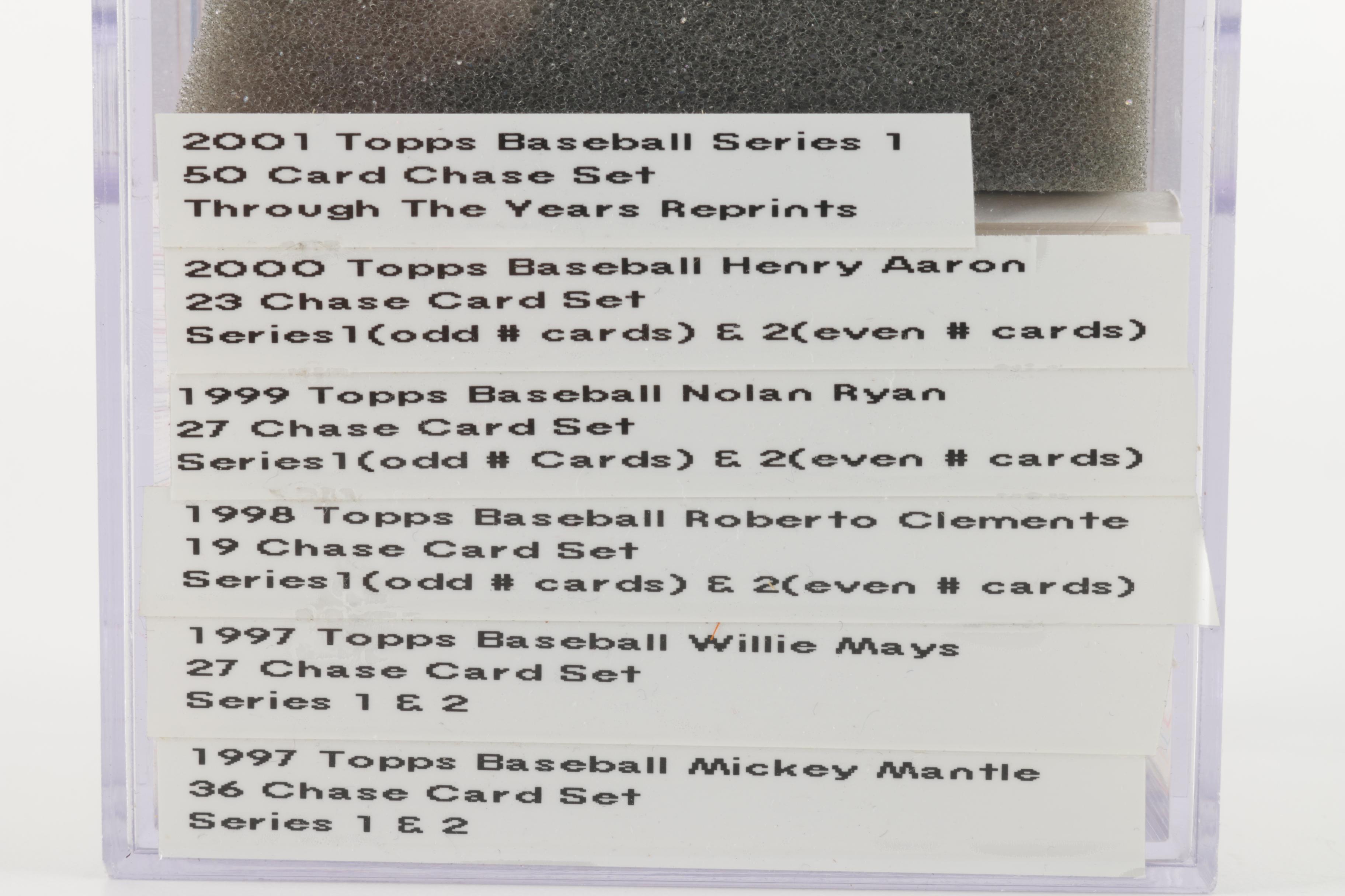 1997 to 2001 Topps Reprint Baseball Cards