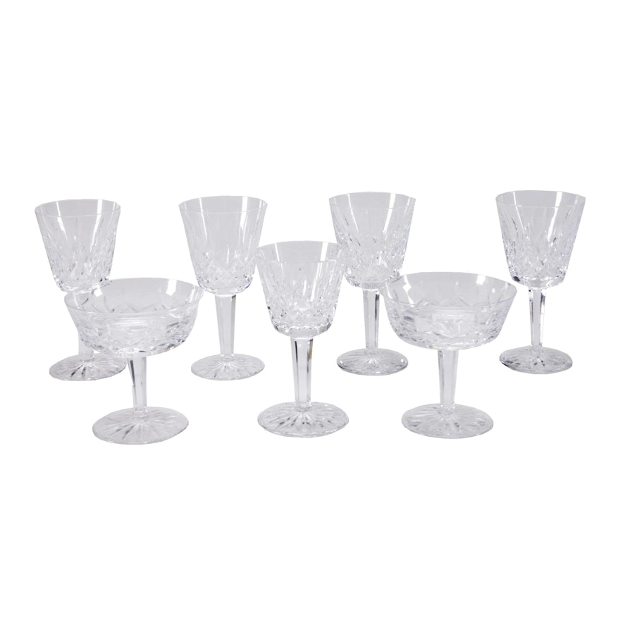 Waterford "Lismore" Crystal Glasses