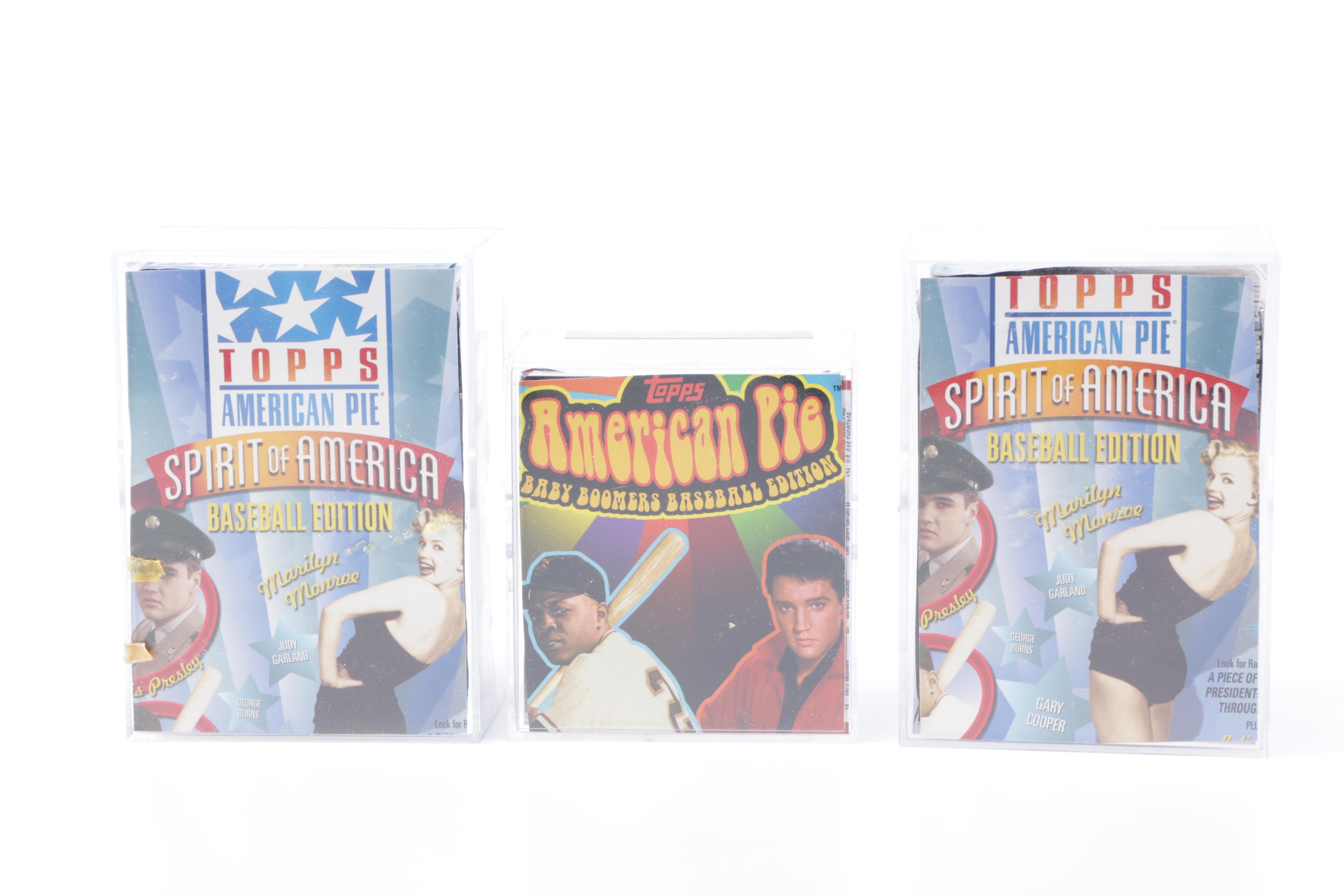 Collection of Topps American Pie Baseball Cards