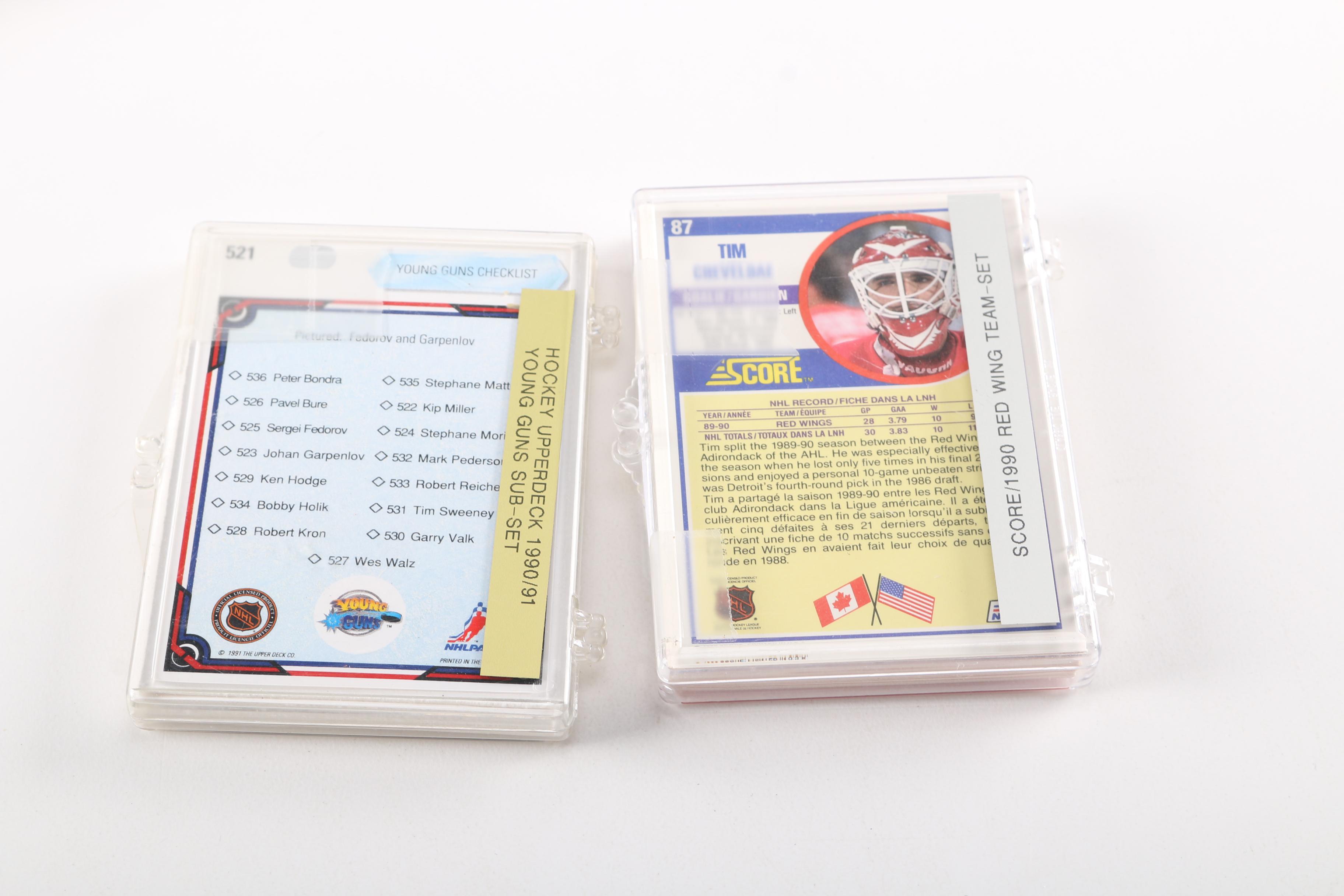 Assorted Detroit Red Wings Hockey Memorabilia