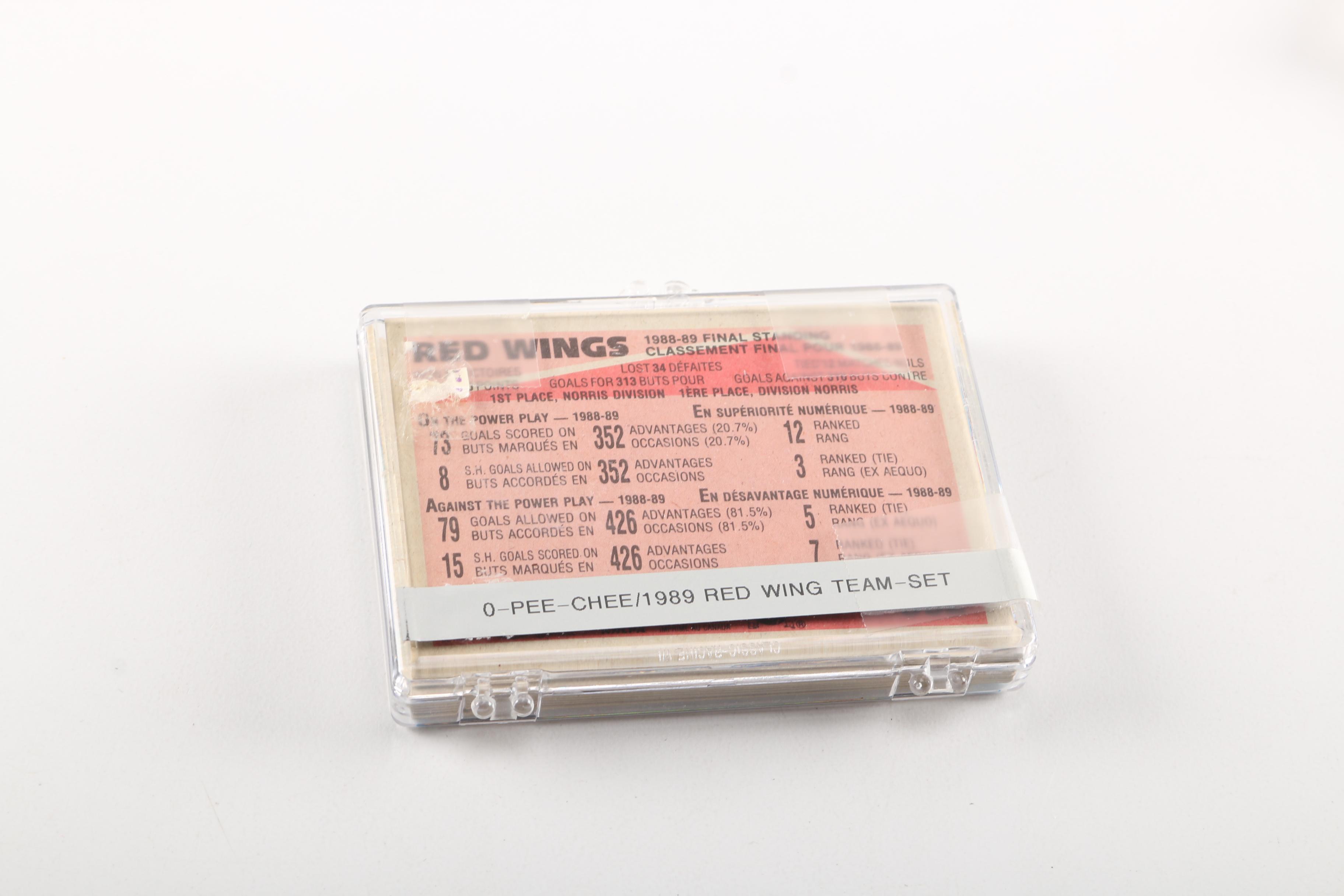 Assorted Detroit Red Wings Hockey Memorabilia