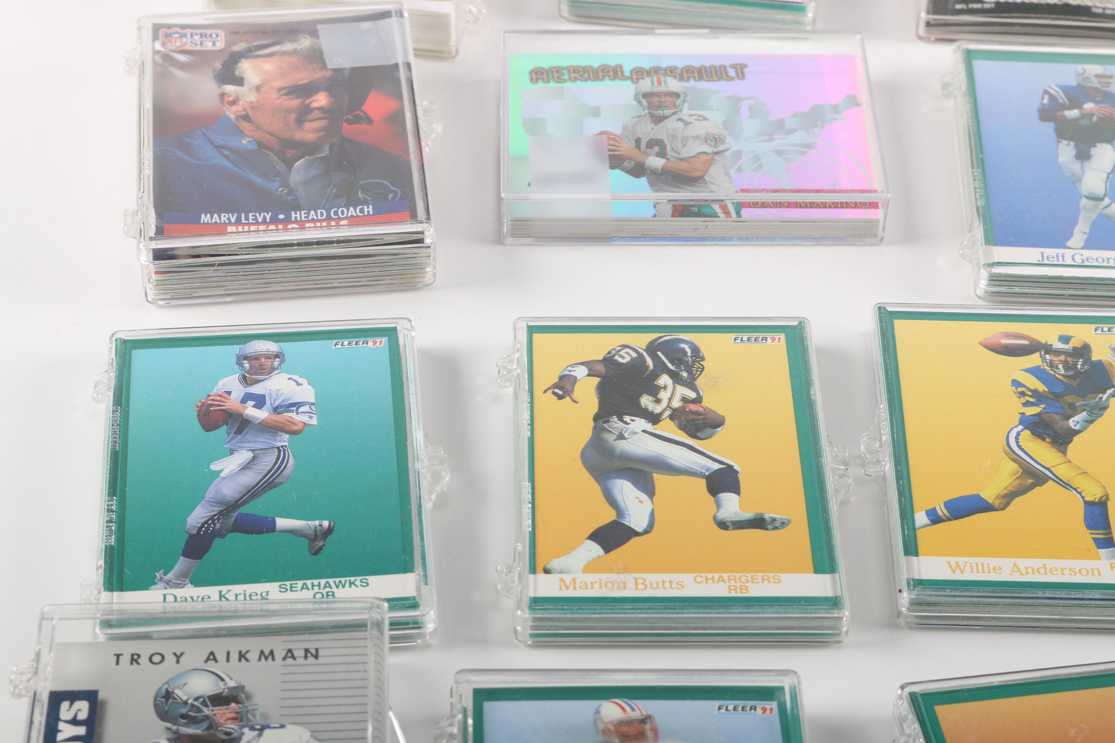 Assortment of Football Cards