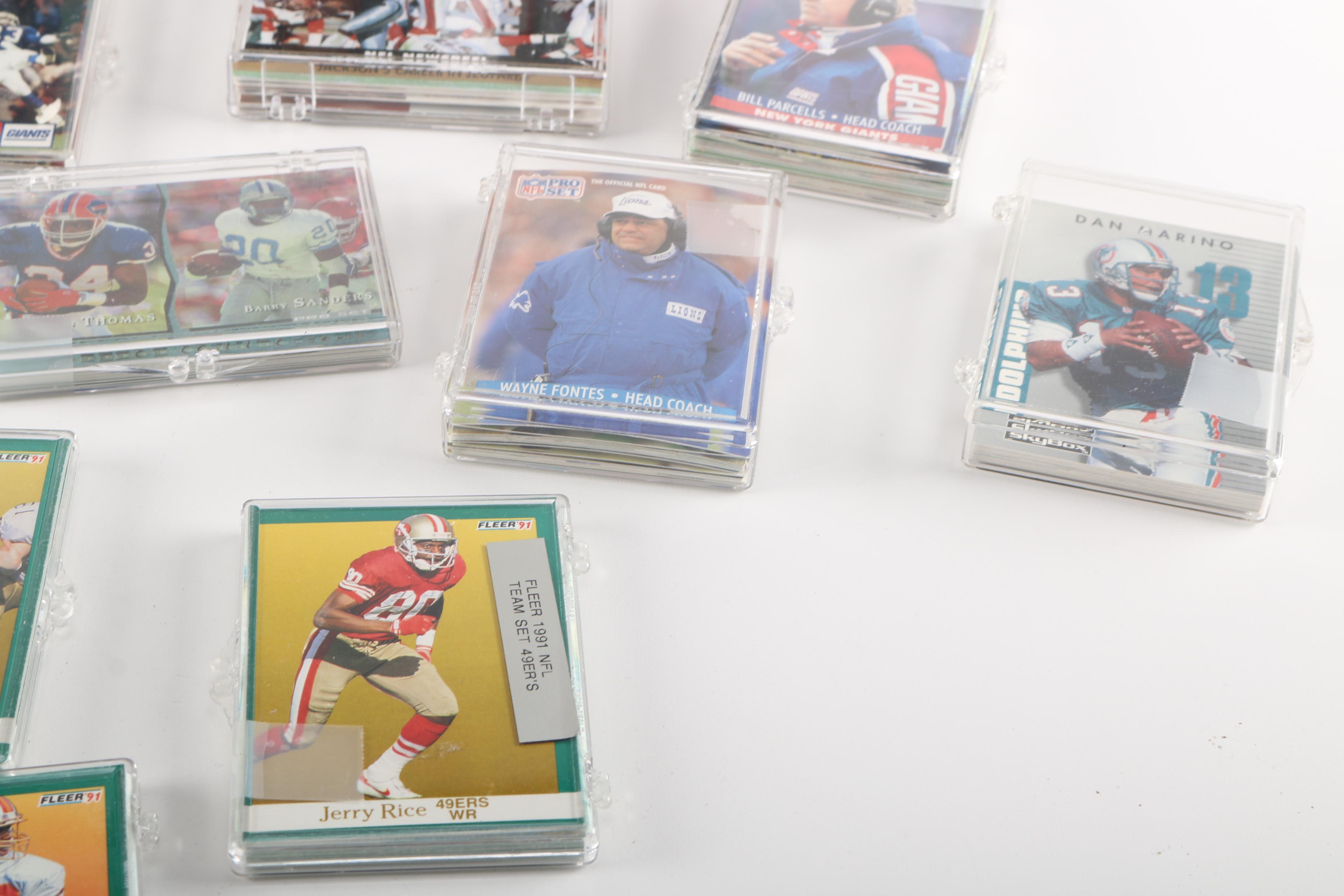 Assortment of Football Cards