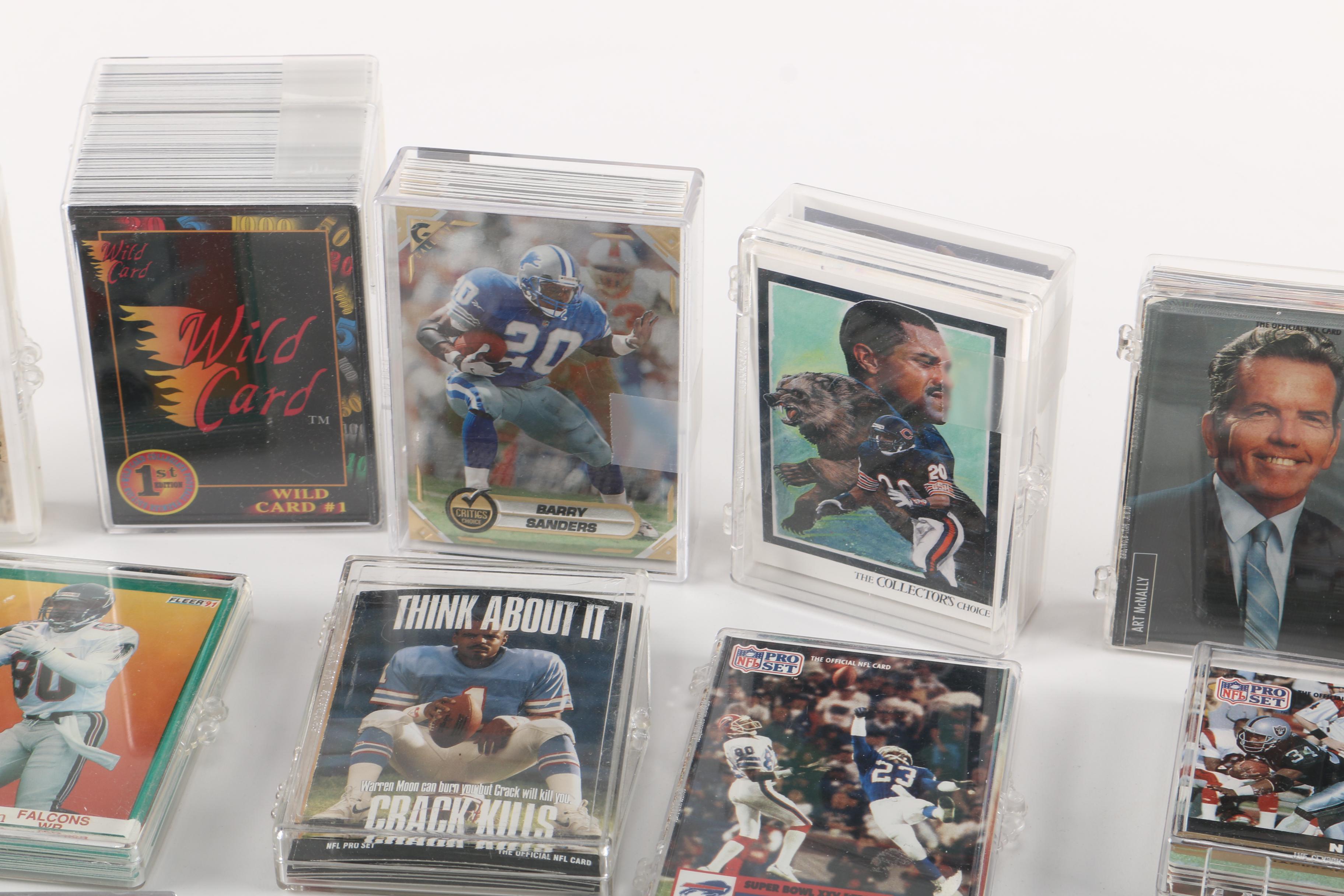 Assortment of Football Cards