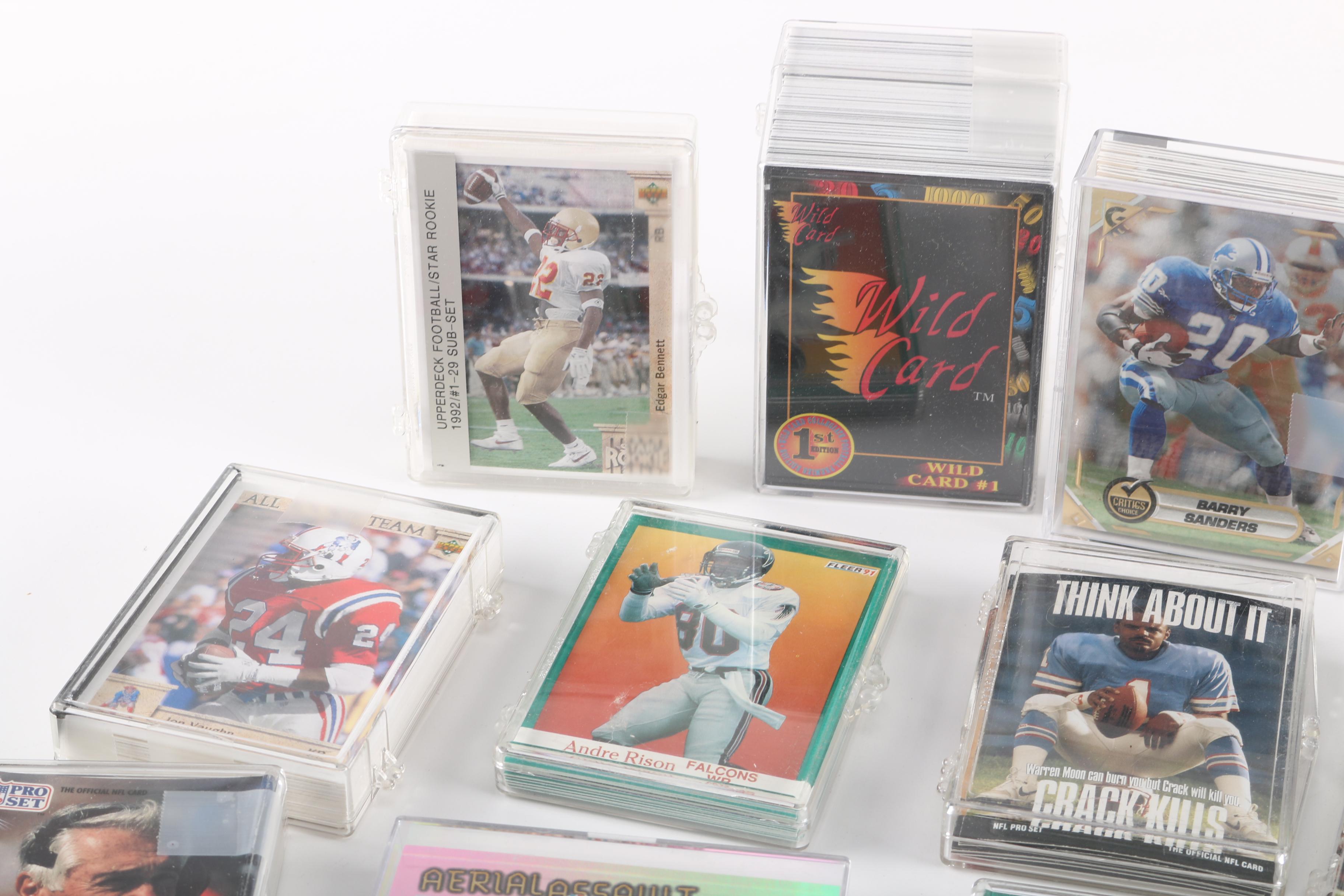 Assortment of Football Cards
