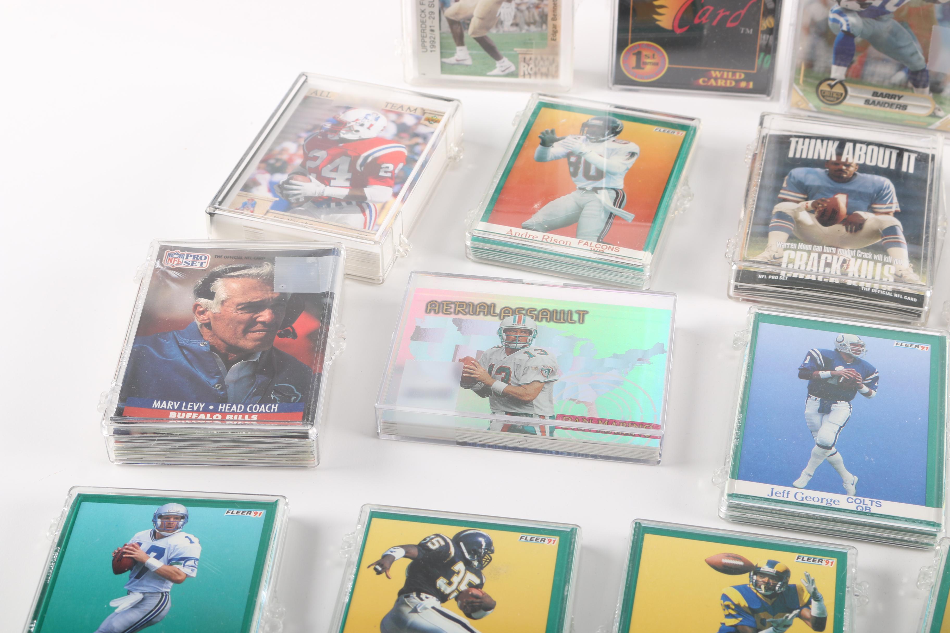Assortment of Football Cards