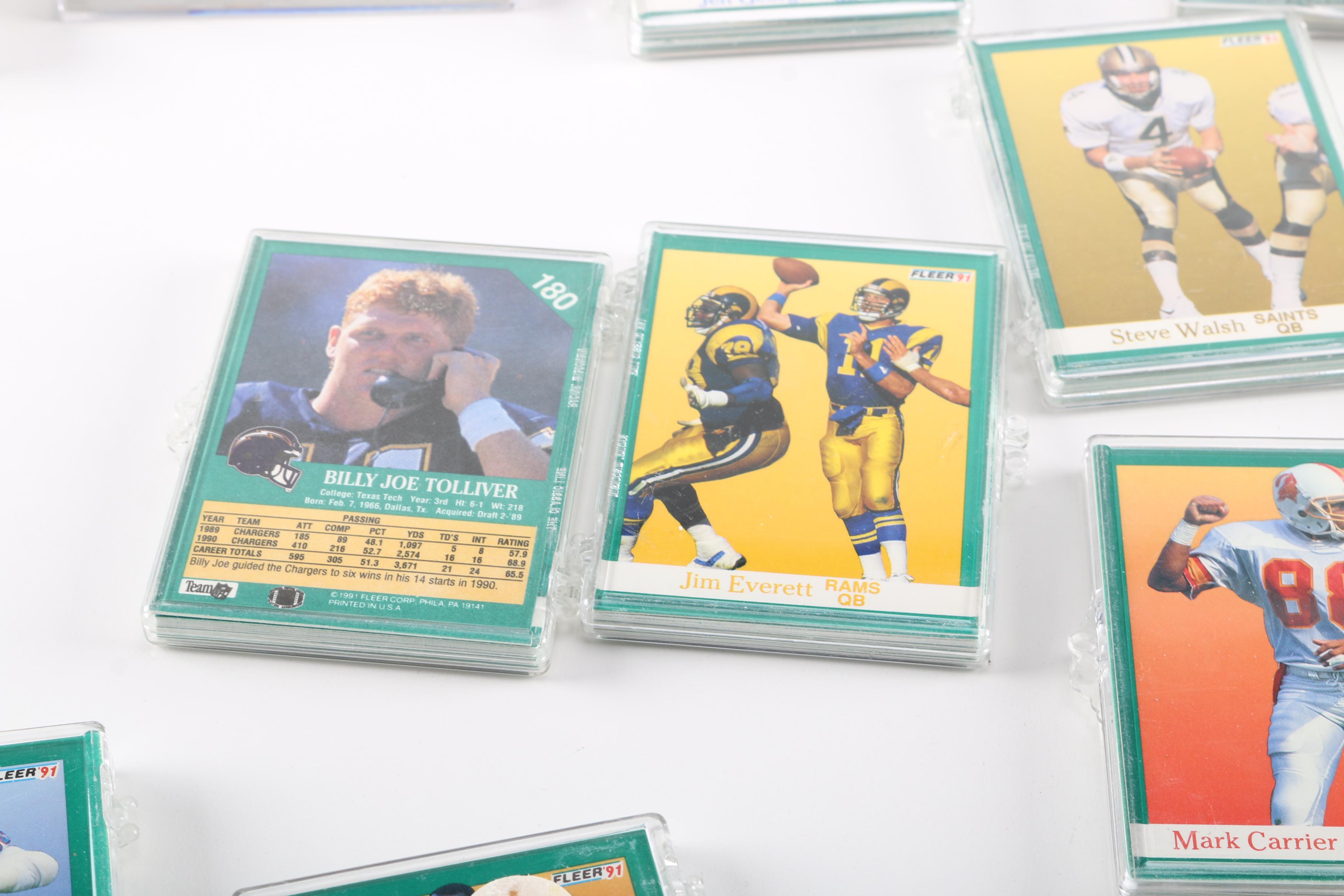 Assortment of Football Cards