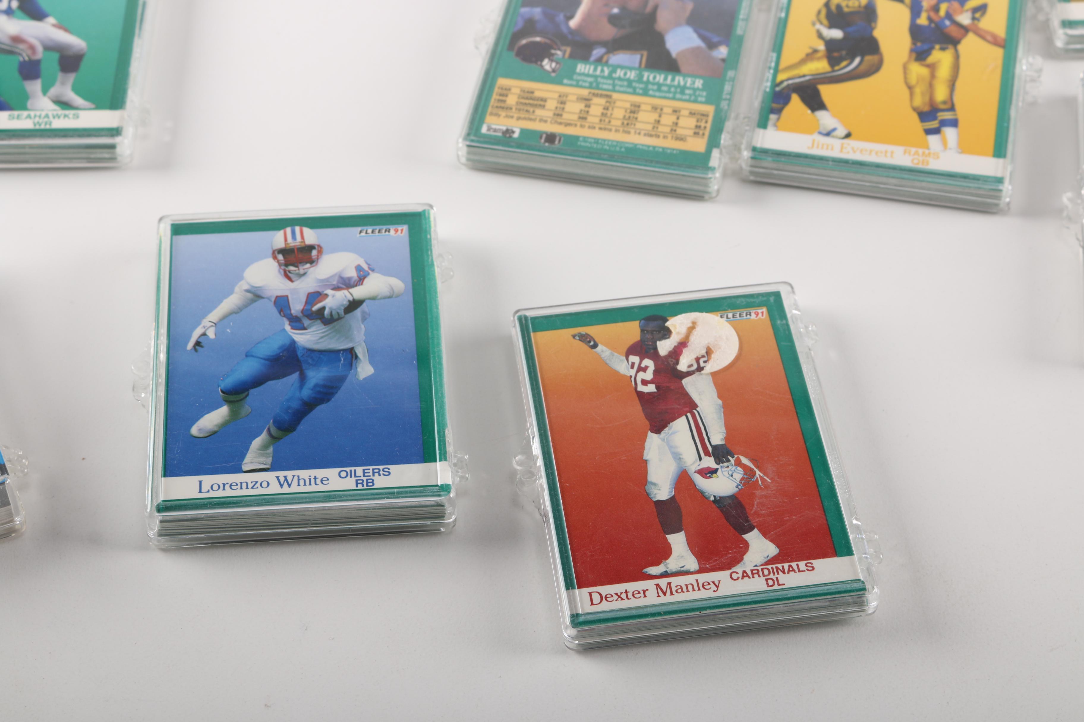 Assortment of Football Cards