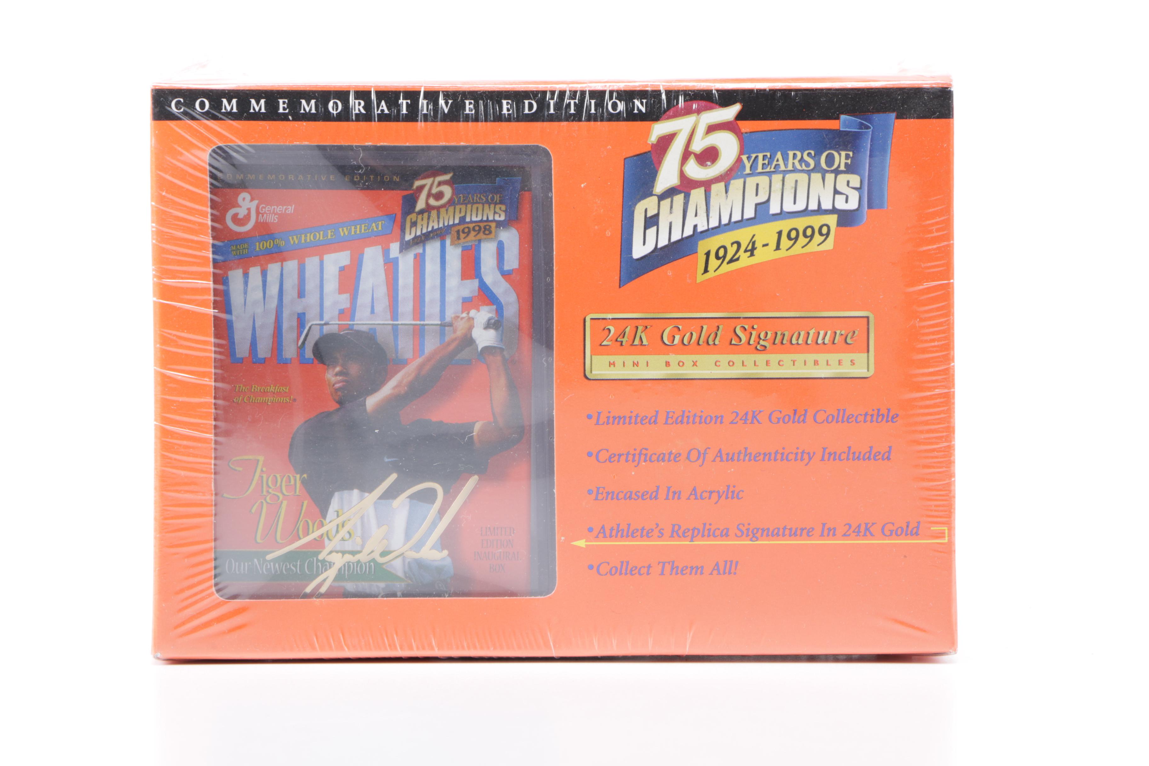 Tiger Woods Golfing Memorabilia