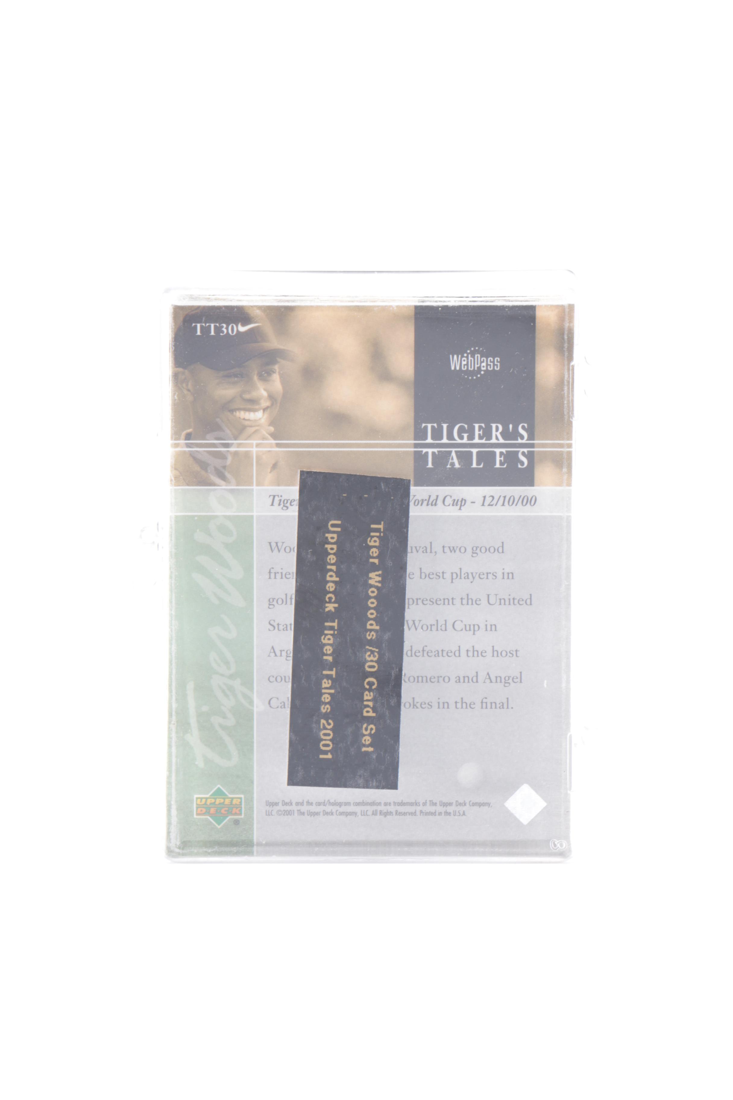 Tiger Woods Golfing Memorabilia