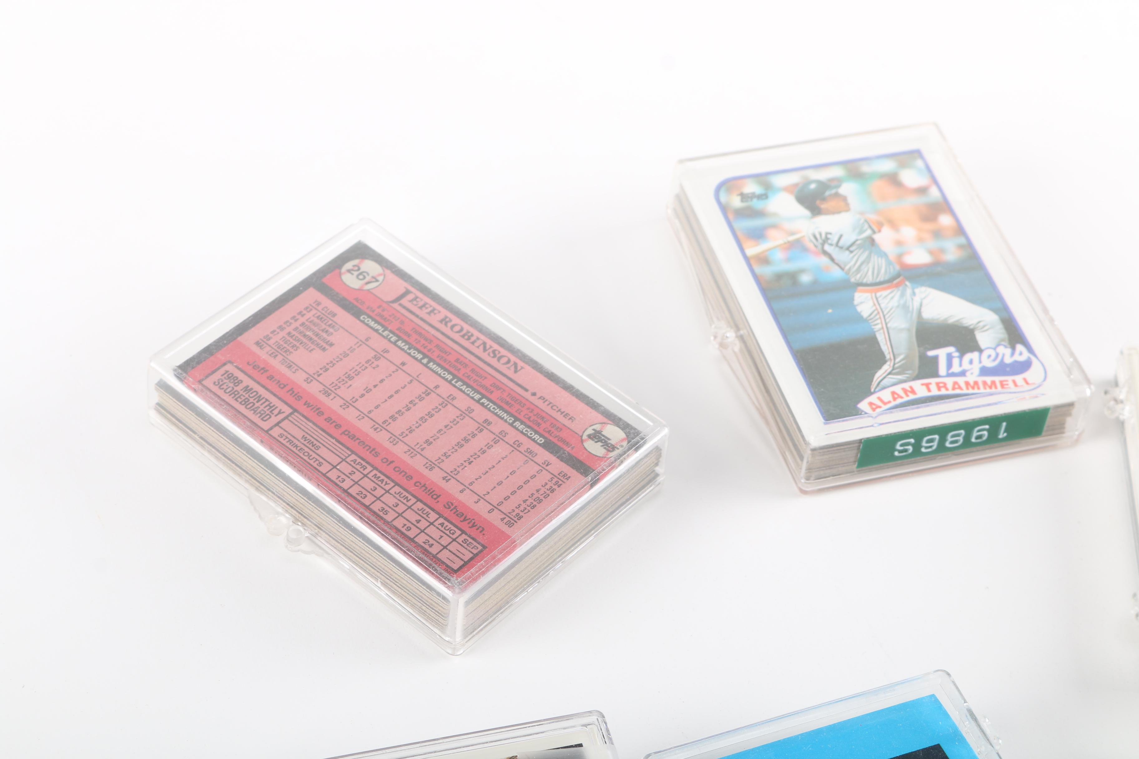 Collection of Detroit Tigers Cards