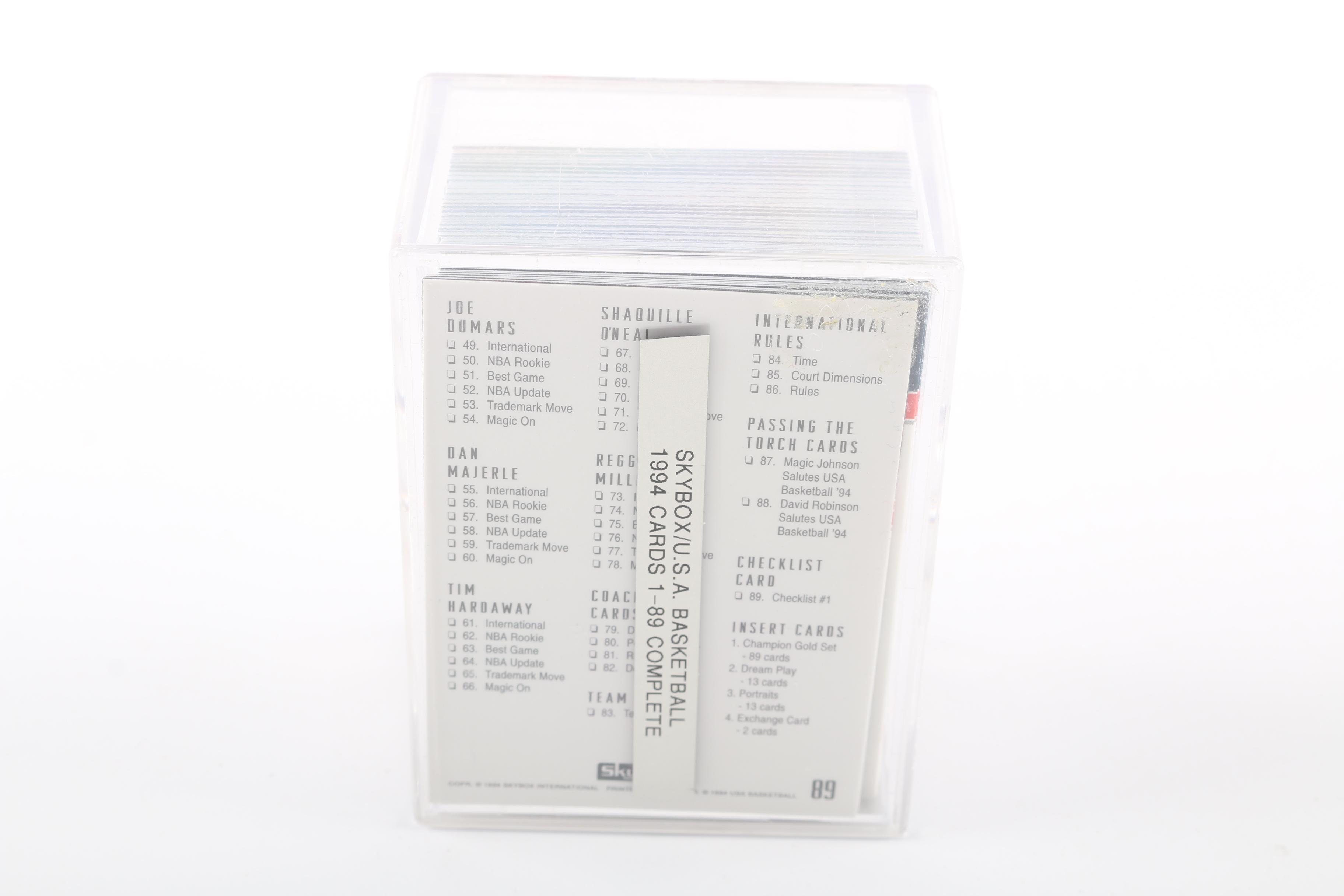 Collection of Team USA Basketball Cards