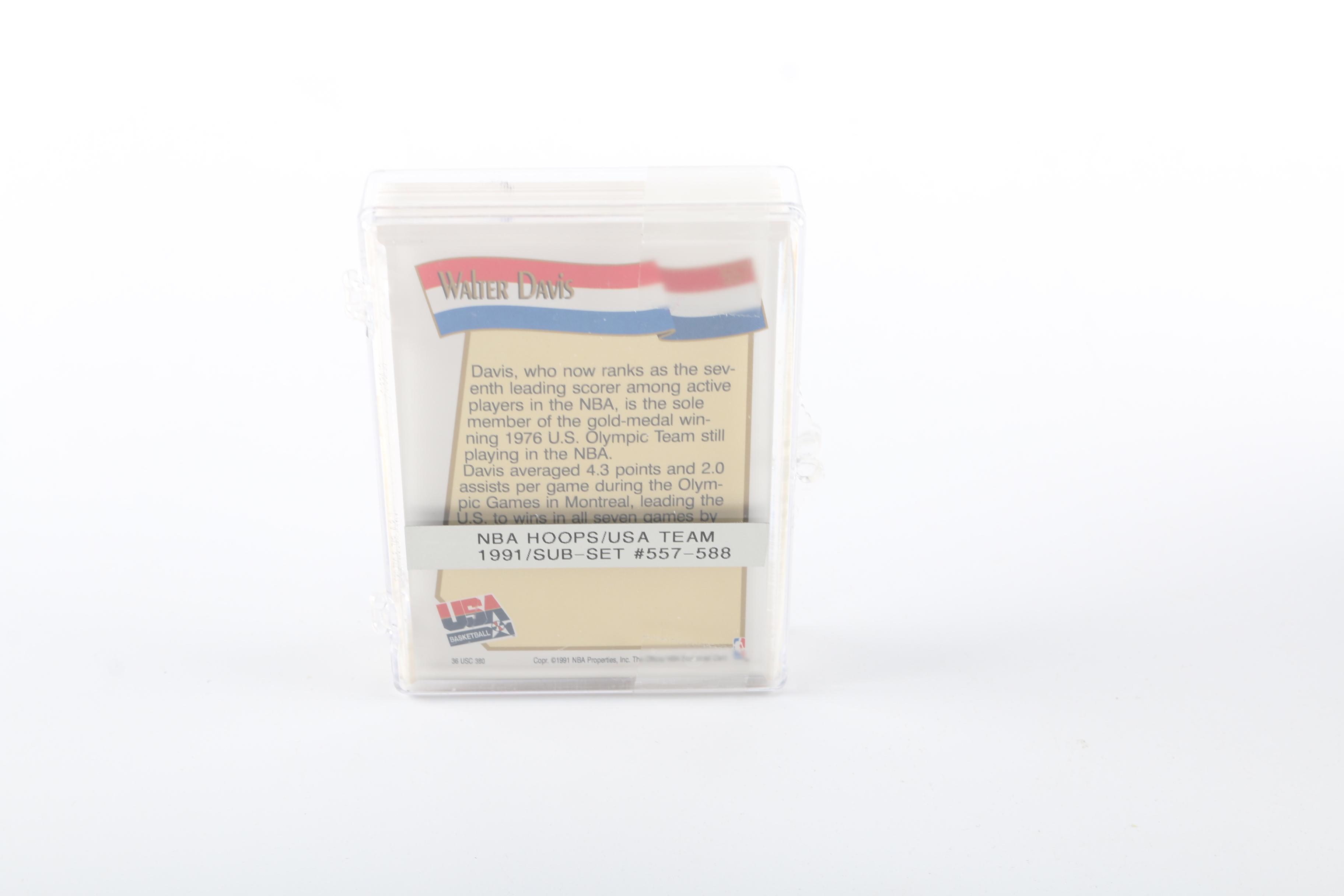 Collection of Team USA Basketball Cards