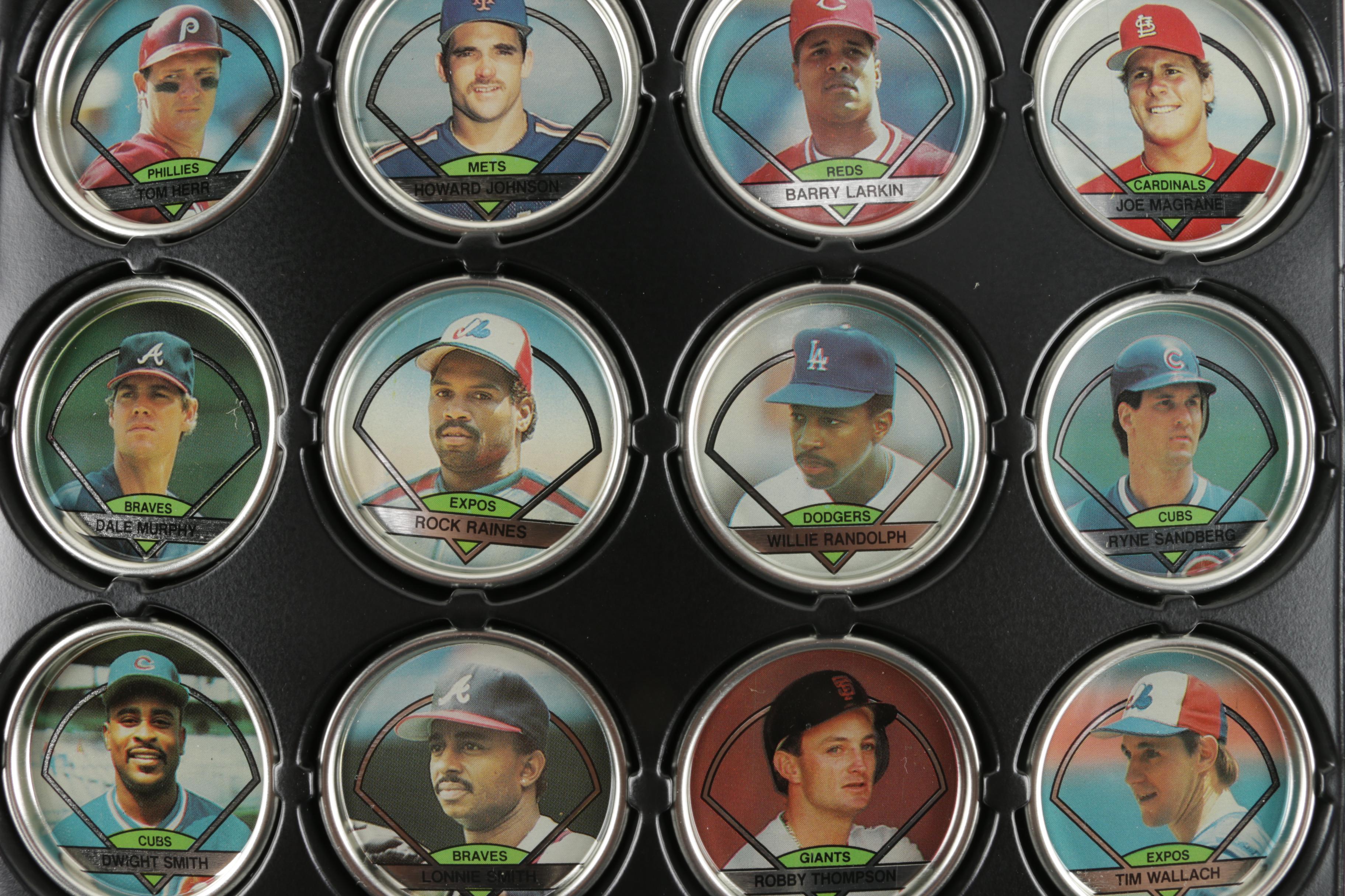 Large Collection of Topps Baseball Coins