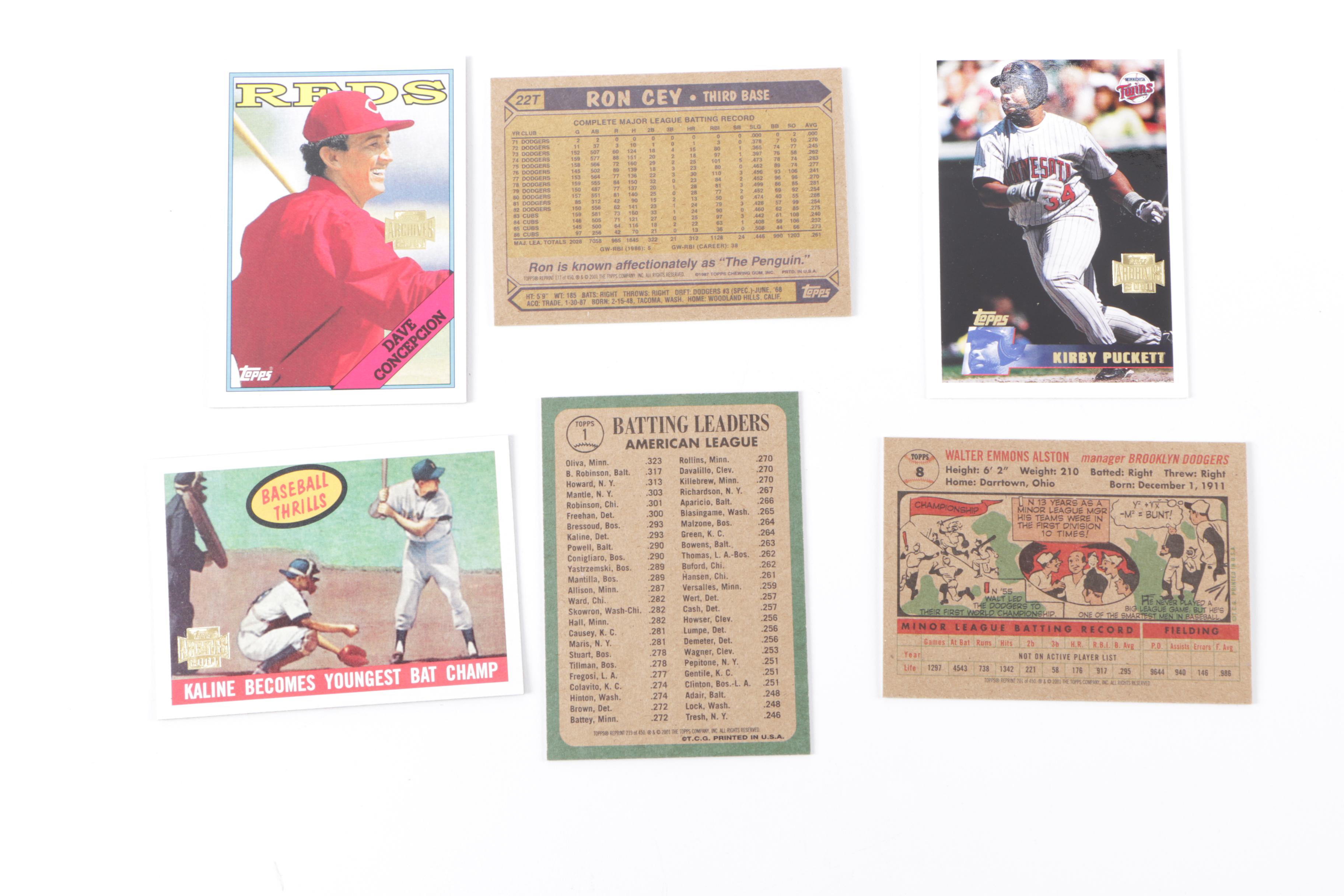 Assortment of 1990s Baseball Cards