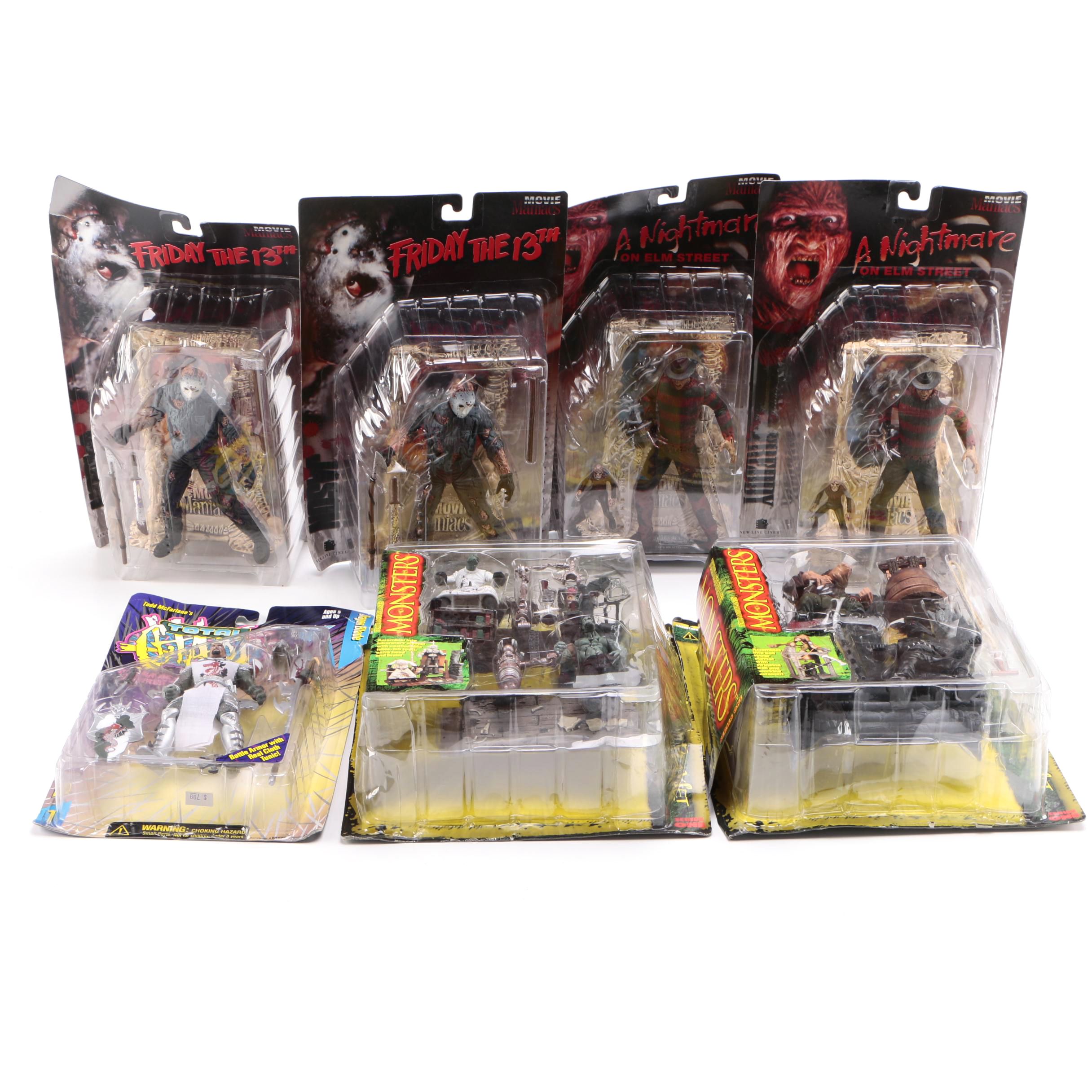 Assortment of McFarlane Toys Action Figures