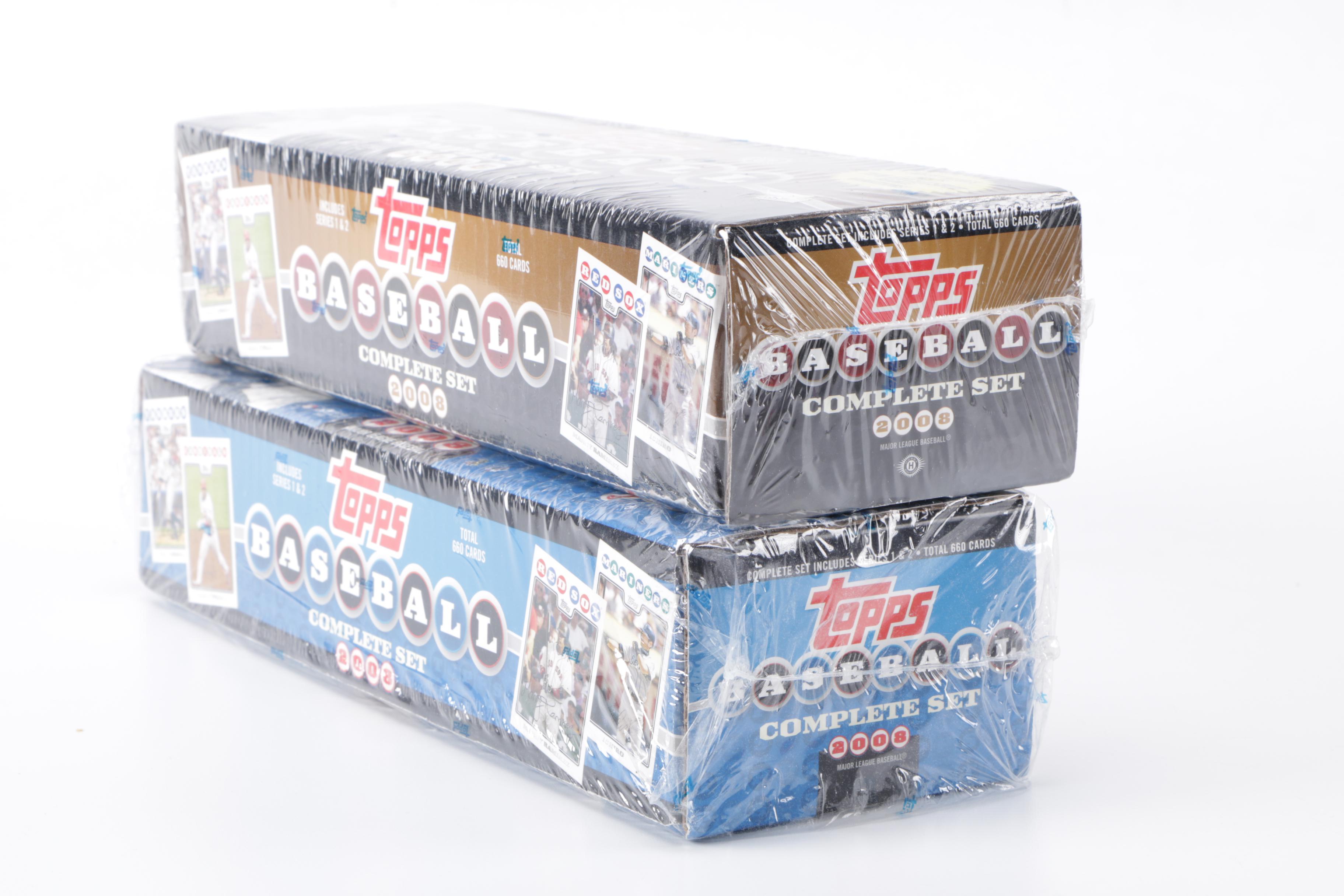 2006-2008 Topps Baseball Cards Sets