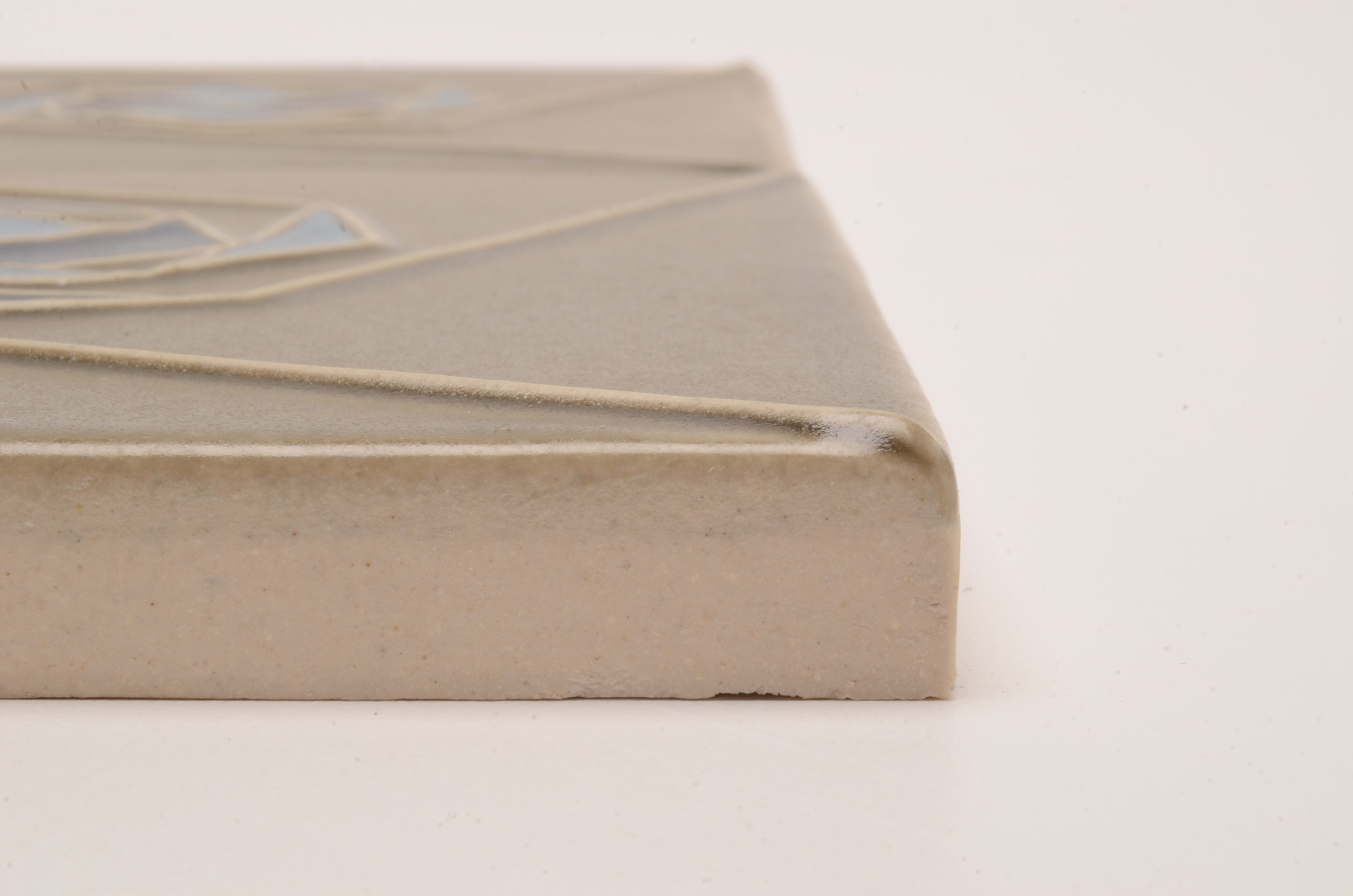 Group of Four "Melody" Patterned Rookwood Tiles