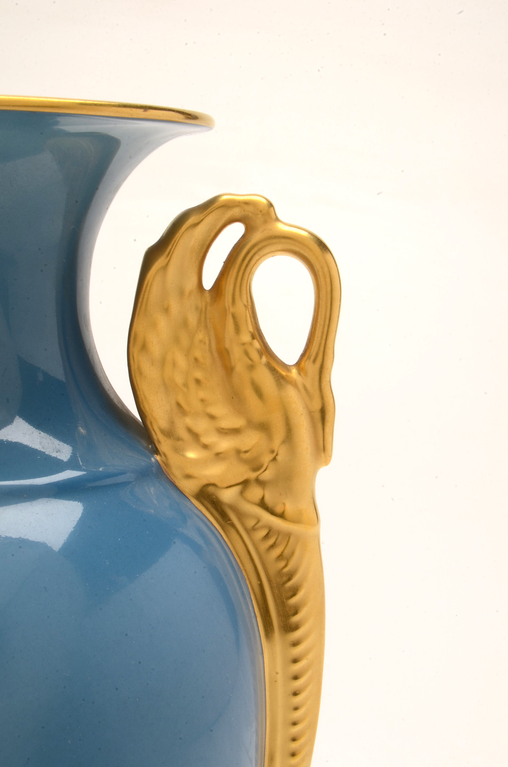 Blue Empire Style Lenox Vase