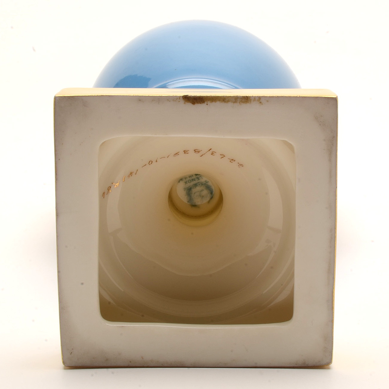 Blue Empire Style Lenox Vase