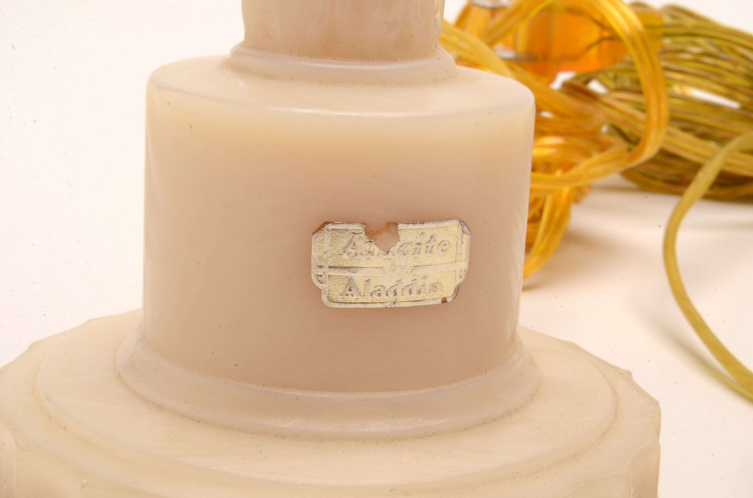 Vintage Aladdin Alacite Boudoir Lamps