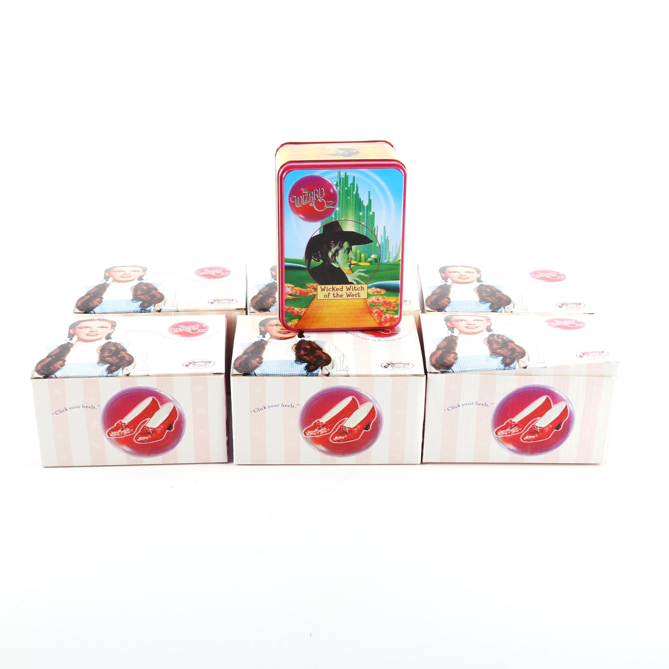San Francisco Music Box Company "Wizard of Oz" Musical Ornaments
