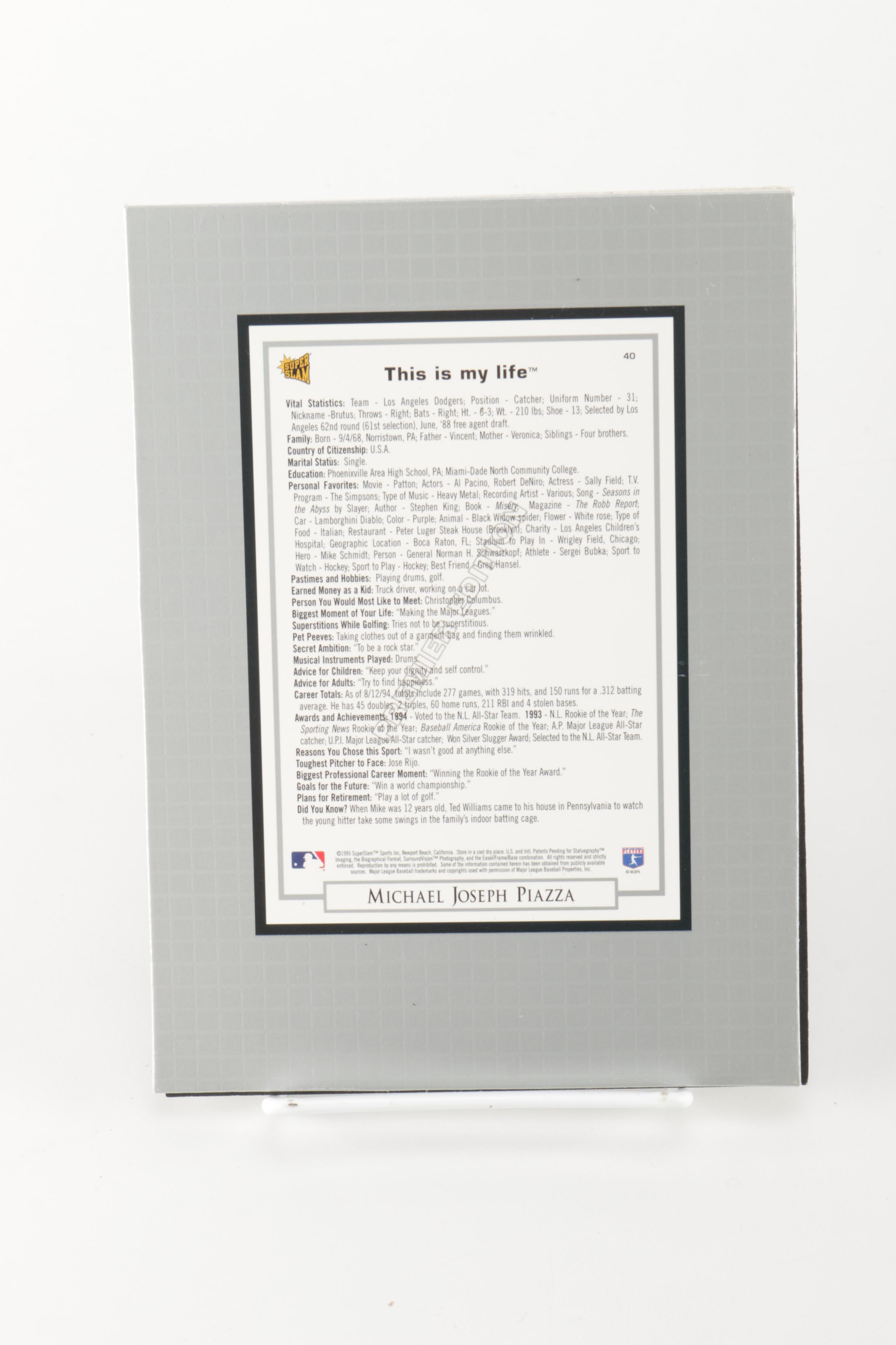 1980s Baseball Memorabilia