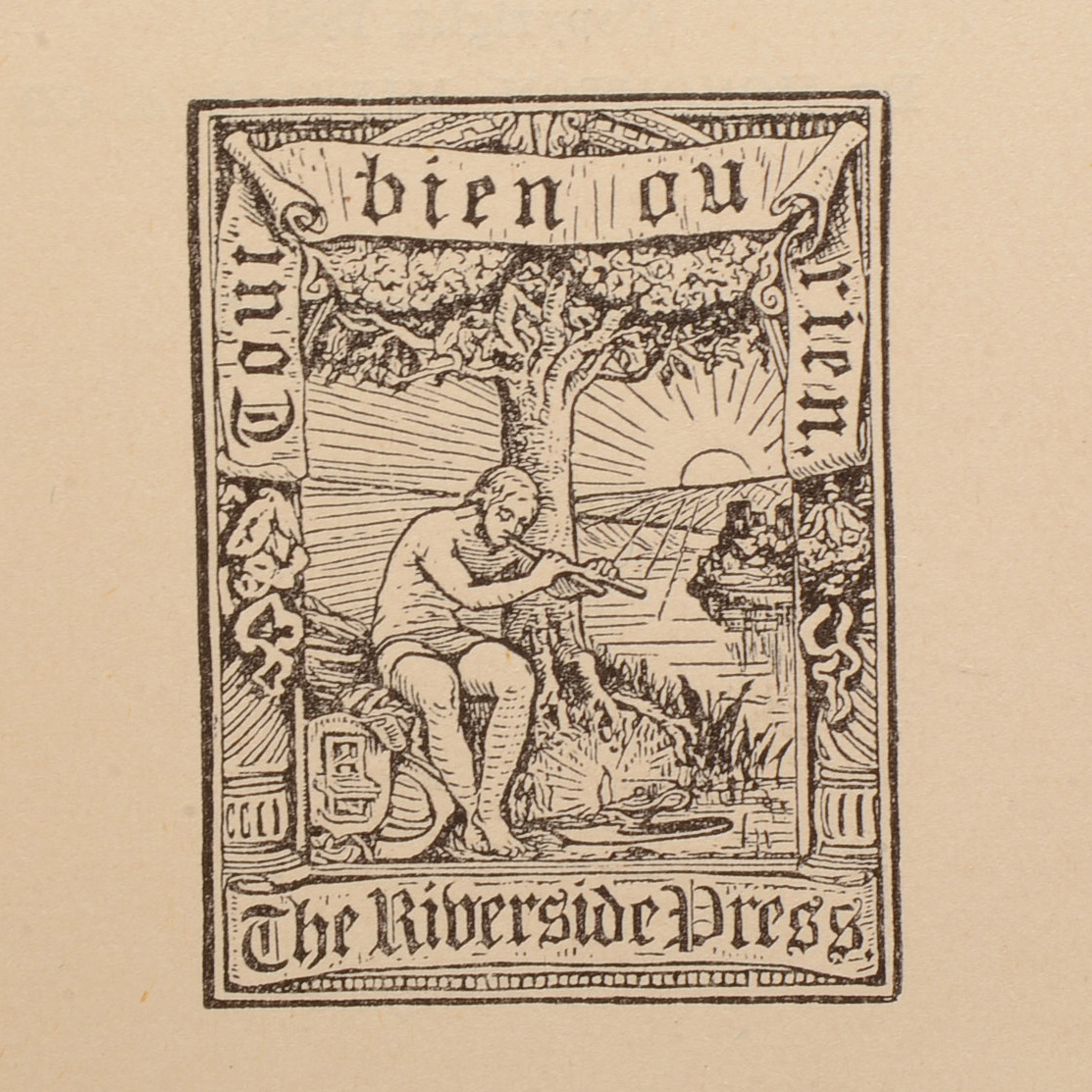 Set of Antique Hardcover "Works of Nathaniel Hawthorne"