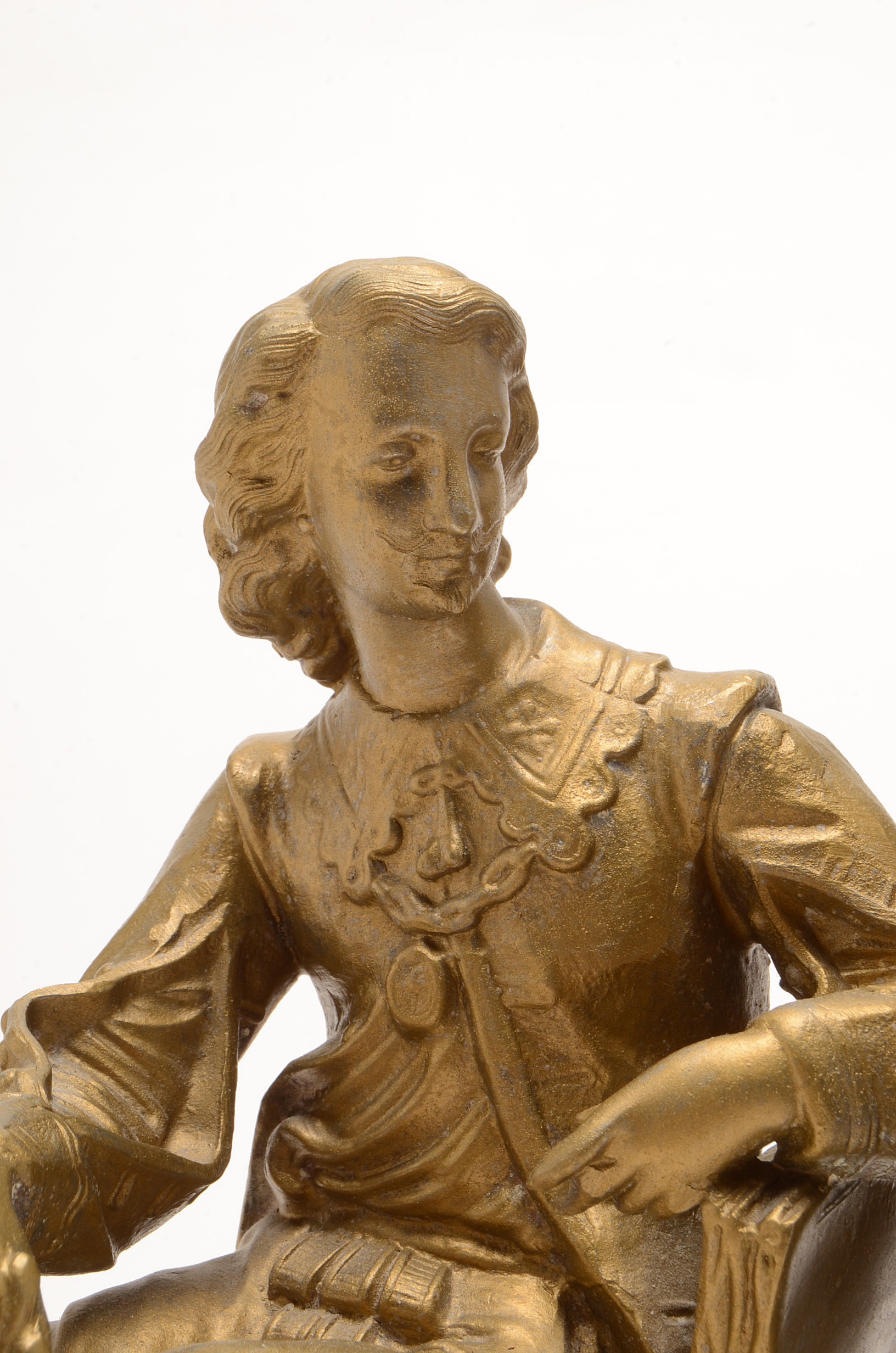 Ansonia Figural Mantle Clock