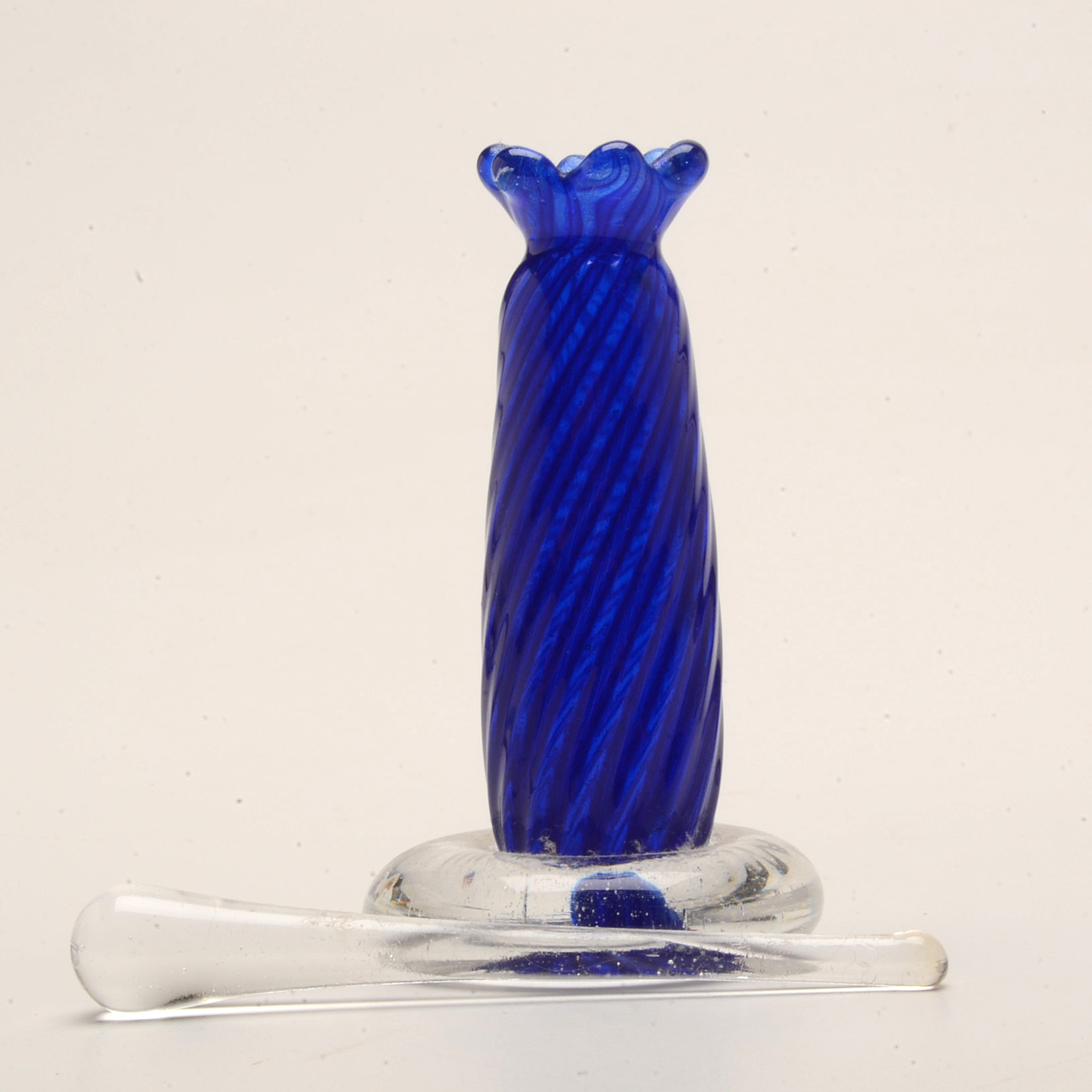 Collection of Art Glass Perfume Bottles, including Karg