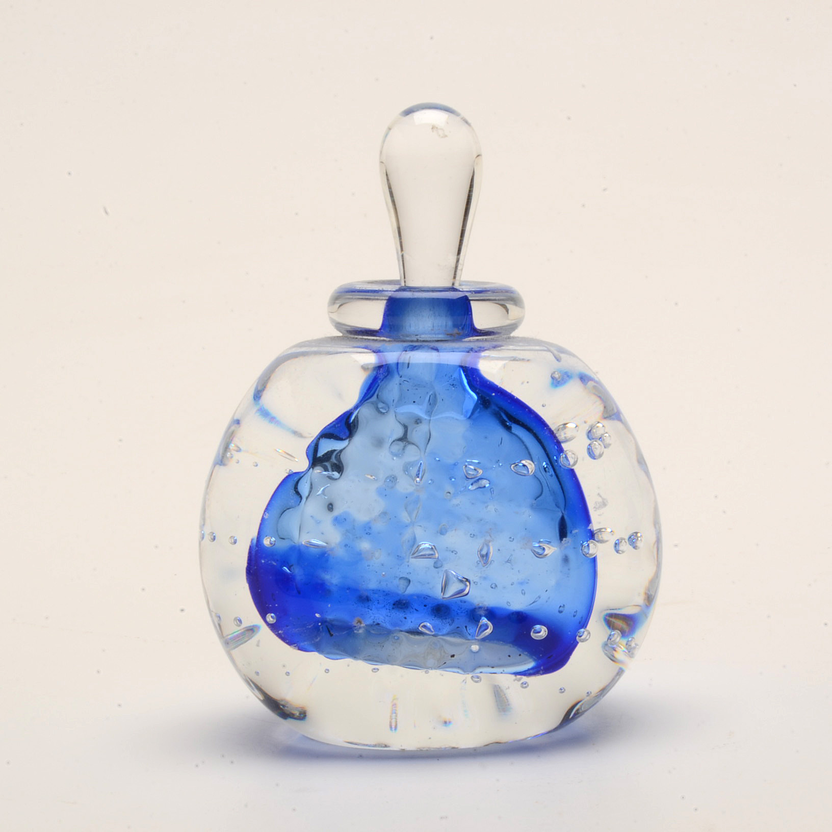Collection of Art Glass Perfume Bottles, including Karg