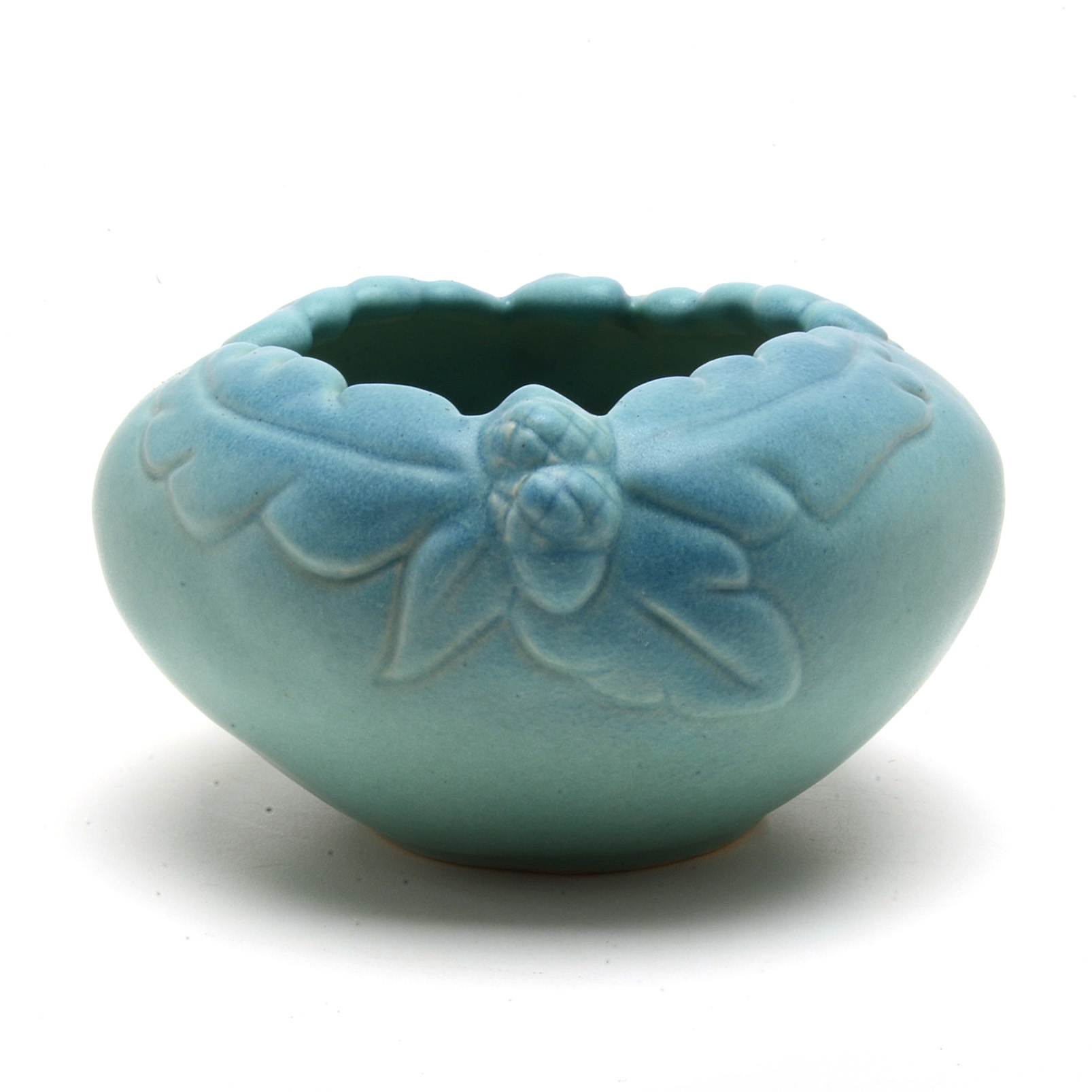 Van Briggle Acorn Bowl