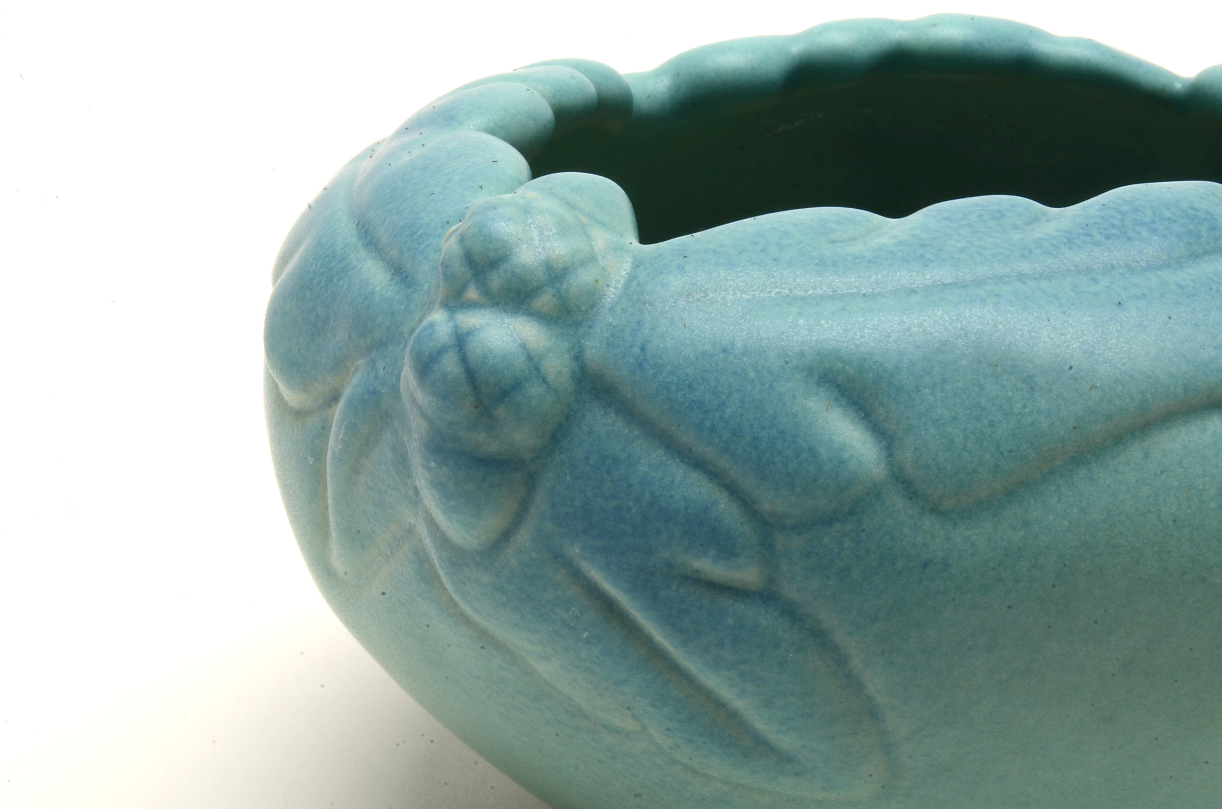 Van Briggle Acorn Bowl