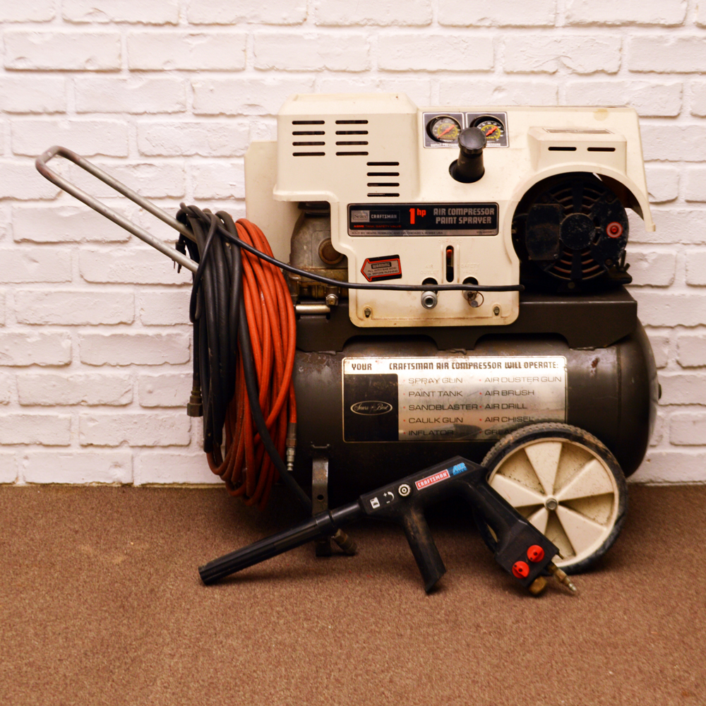 Sears Craftsman Air Compressor Paint Sprayer