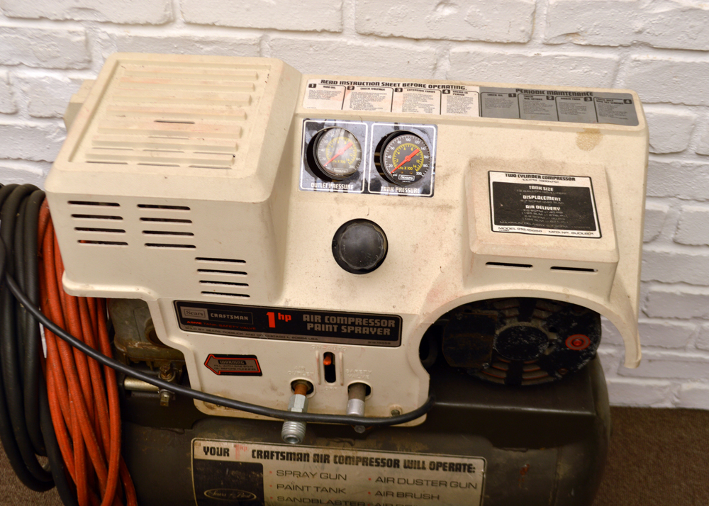 Sears Craftsman Air Compressor Paint Sprayer