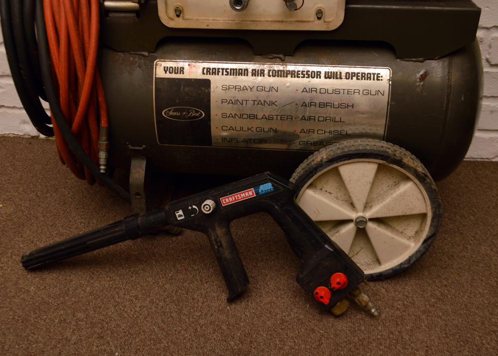 Sears Craftsman Air Compressor Paint Sprayer