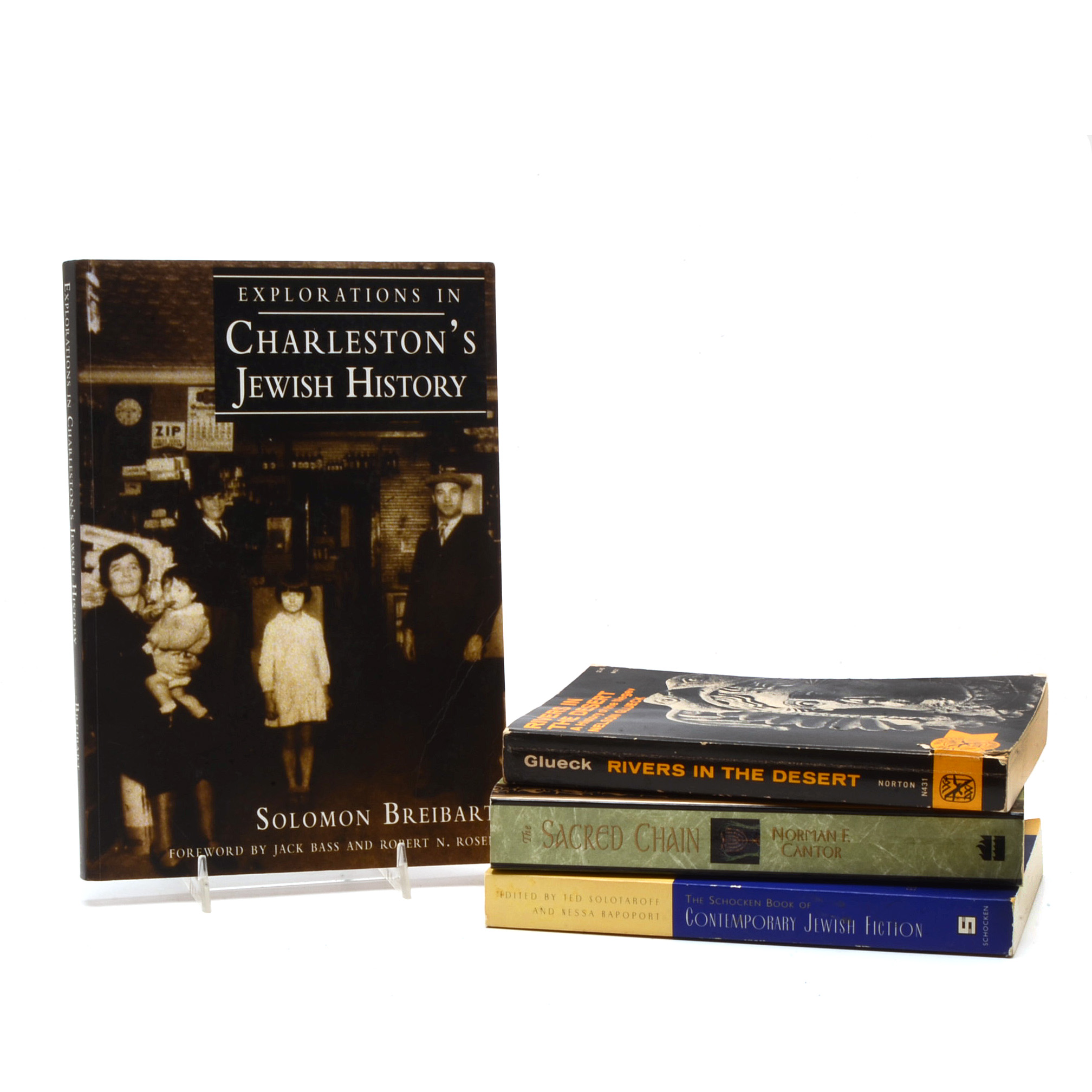 Four Softcover Jewish History Books