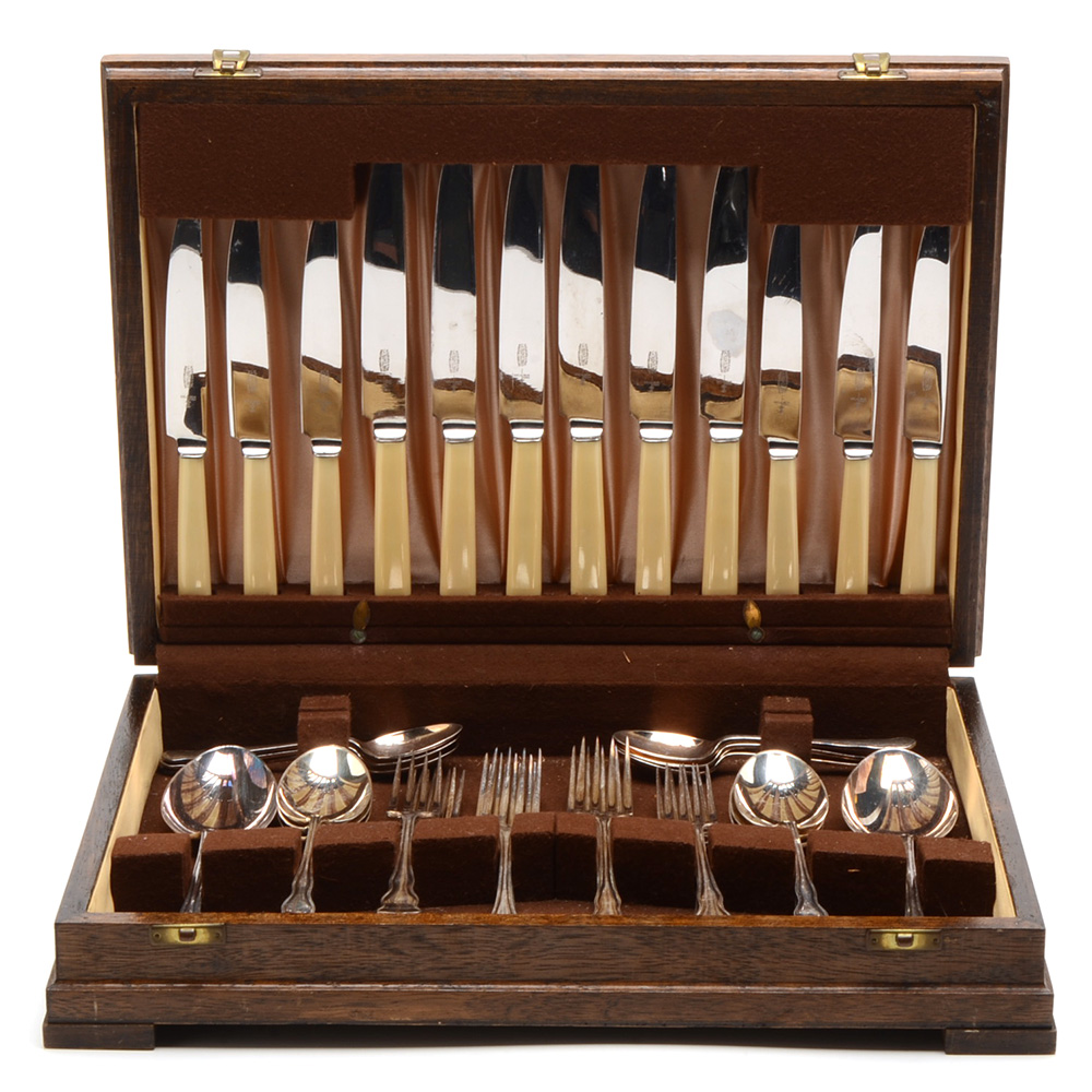 Vintage Silver Plated Flatware Assortment