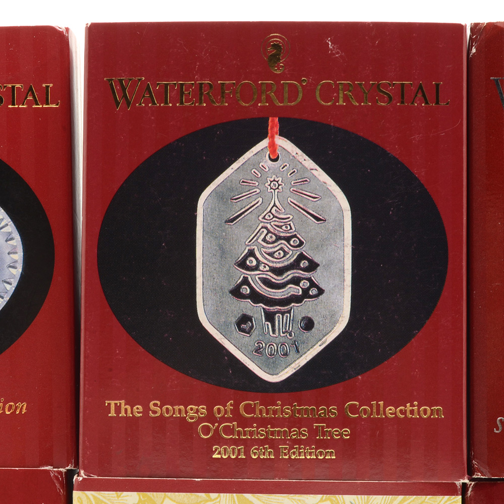 Collection of Waterford Crystal Ornaments