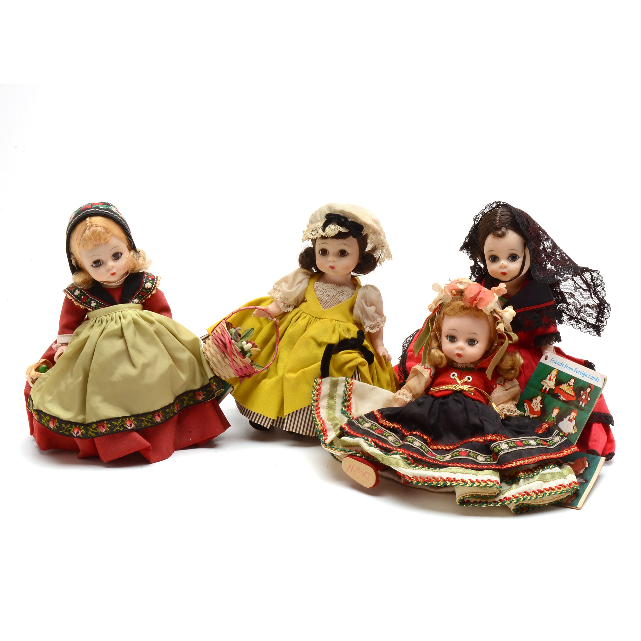 Collection of Vintage Madame Alexander Dolls