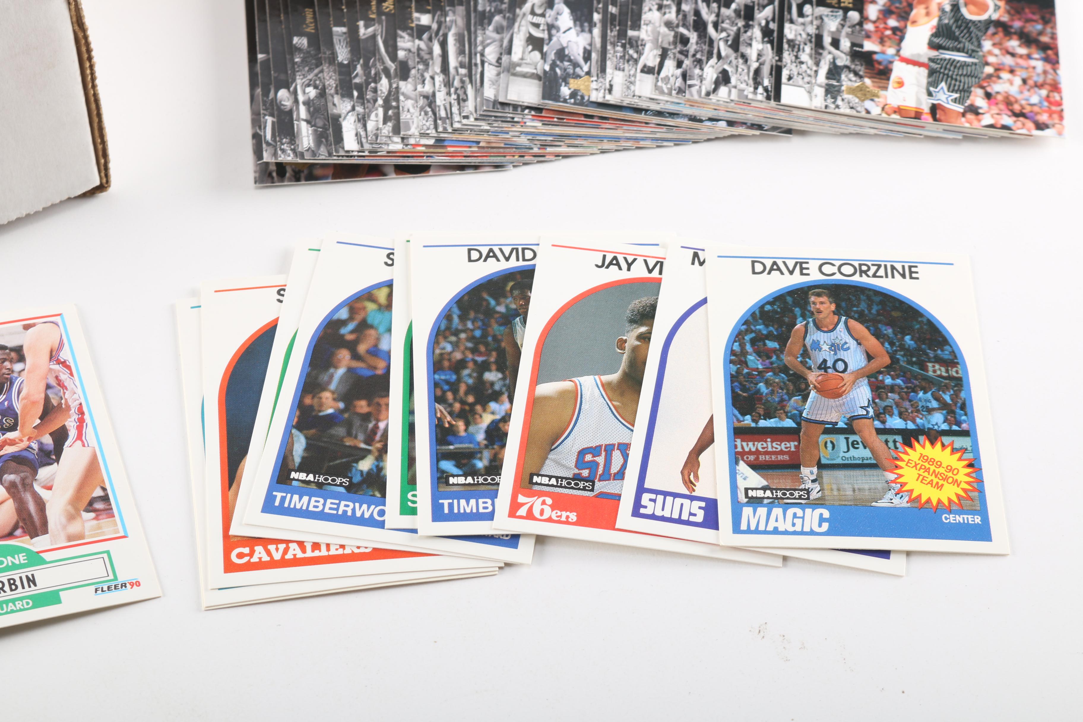 Collection of 1990s Basketball Cards
