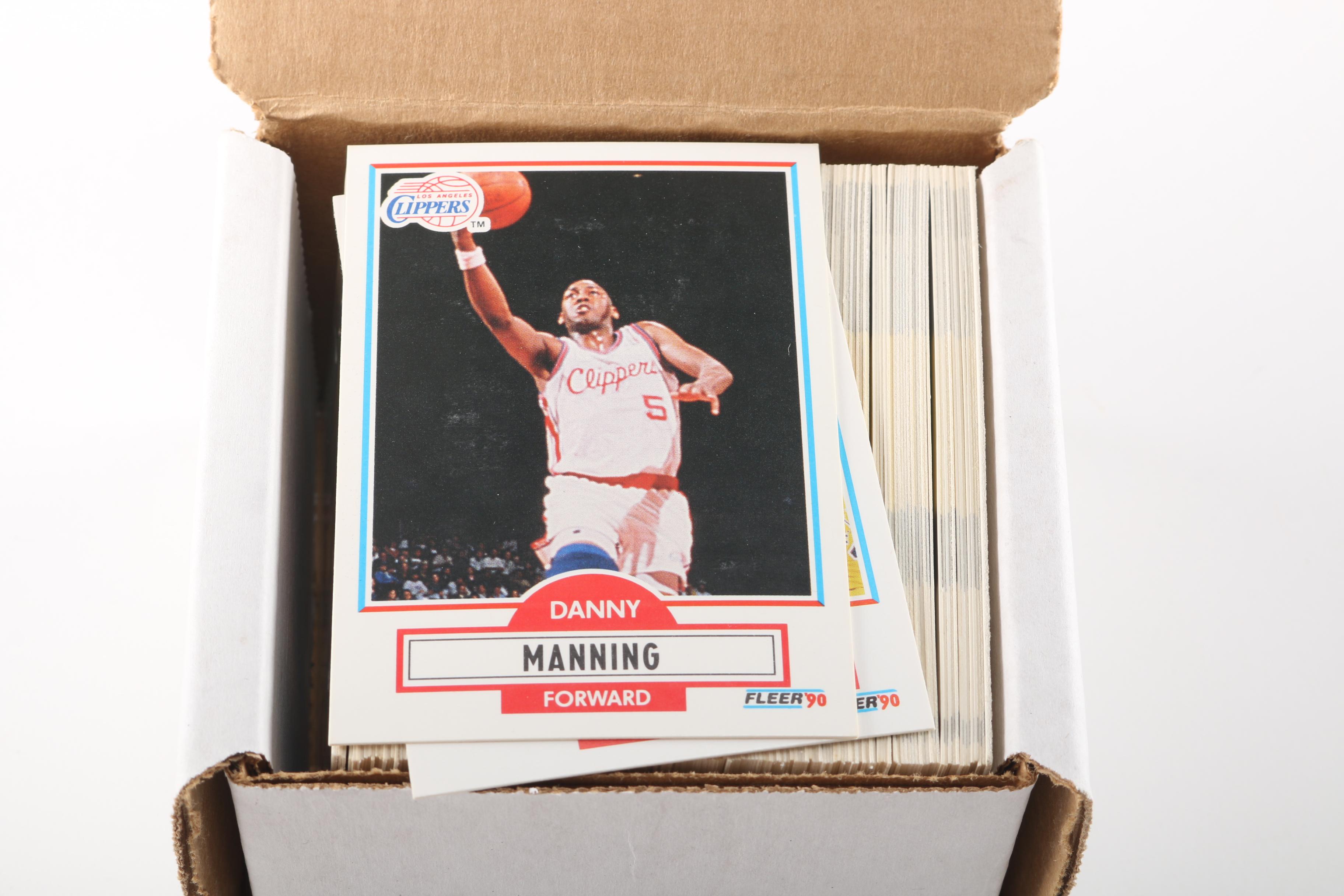 Collection of 1990s Basketball Cards