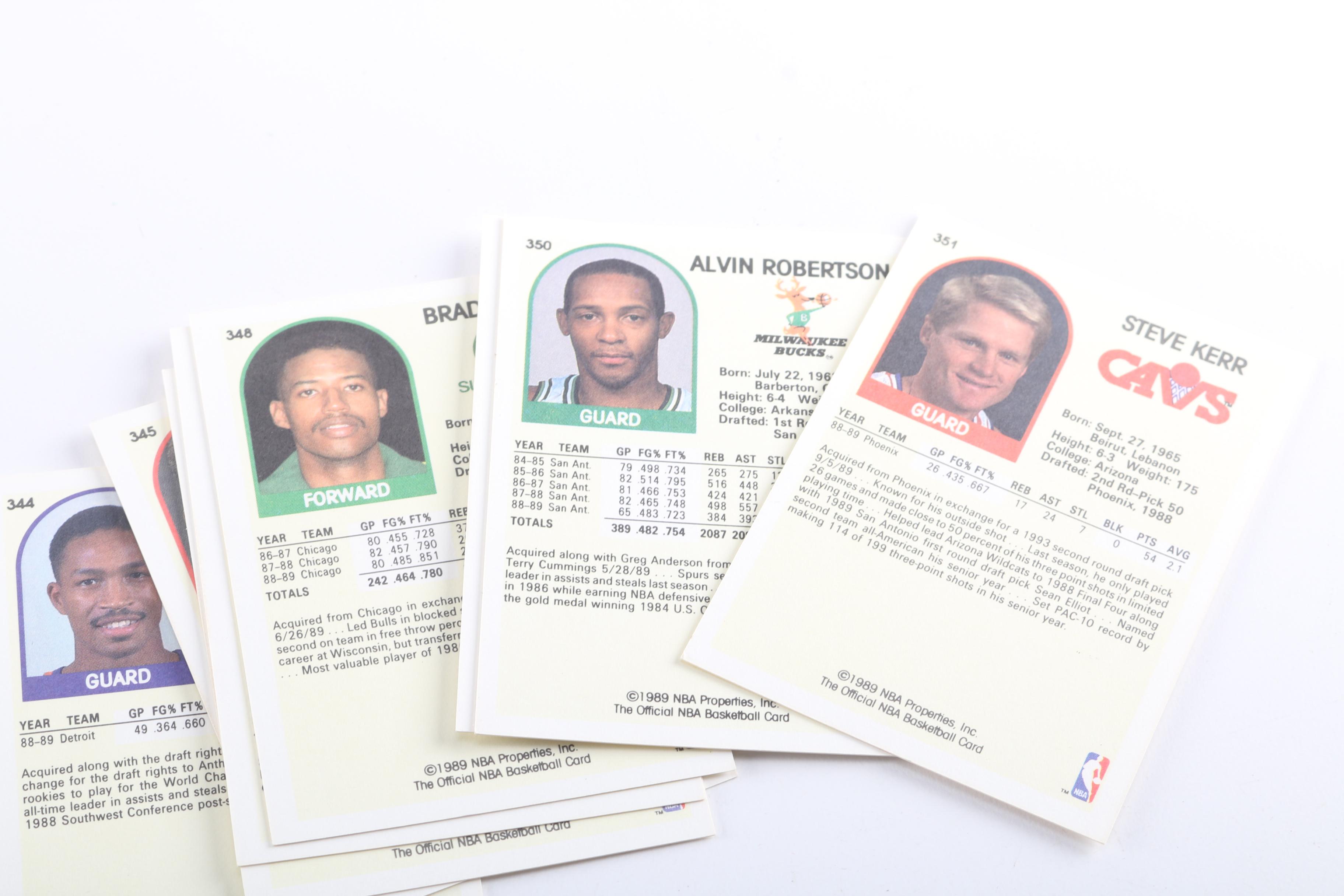 Collection of 1990s Basketball Cards